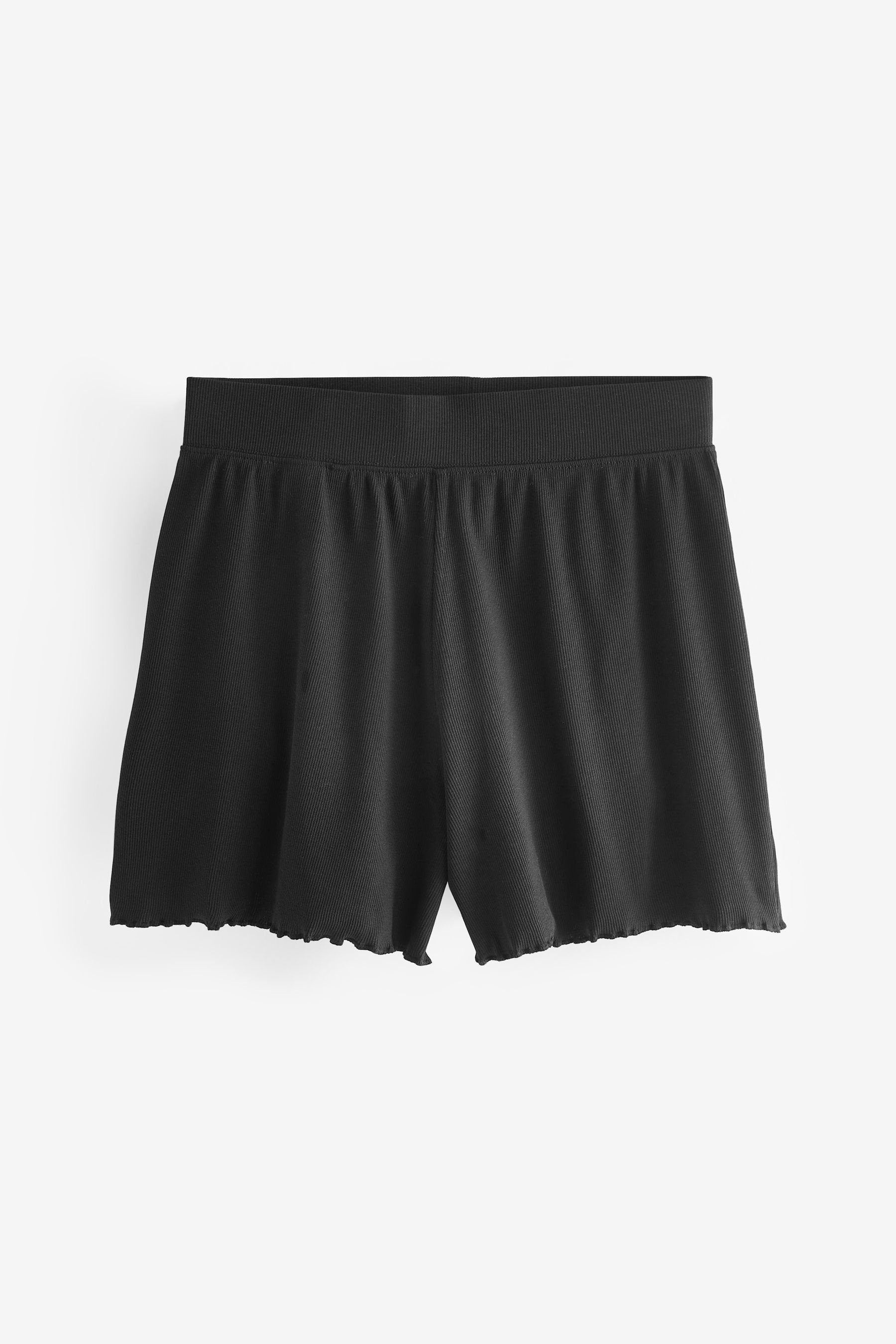 Next Shorts Shorts mit gekräuseltem Saum (1-tlg)