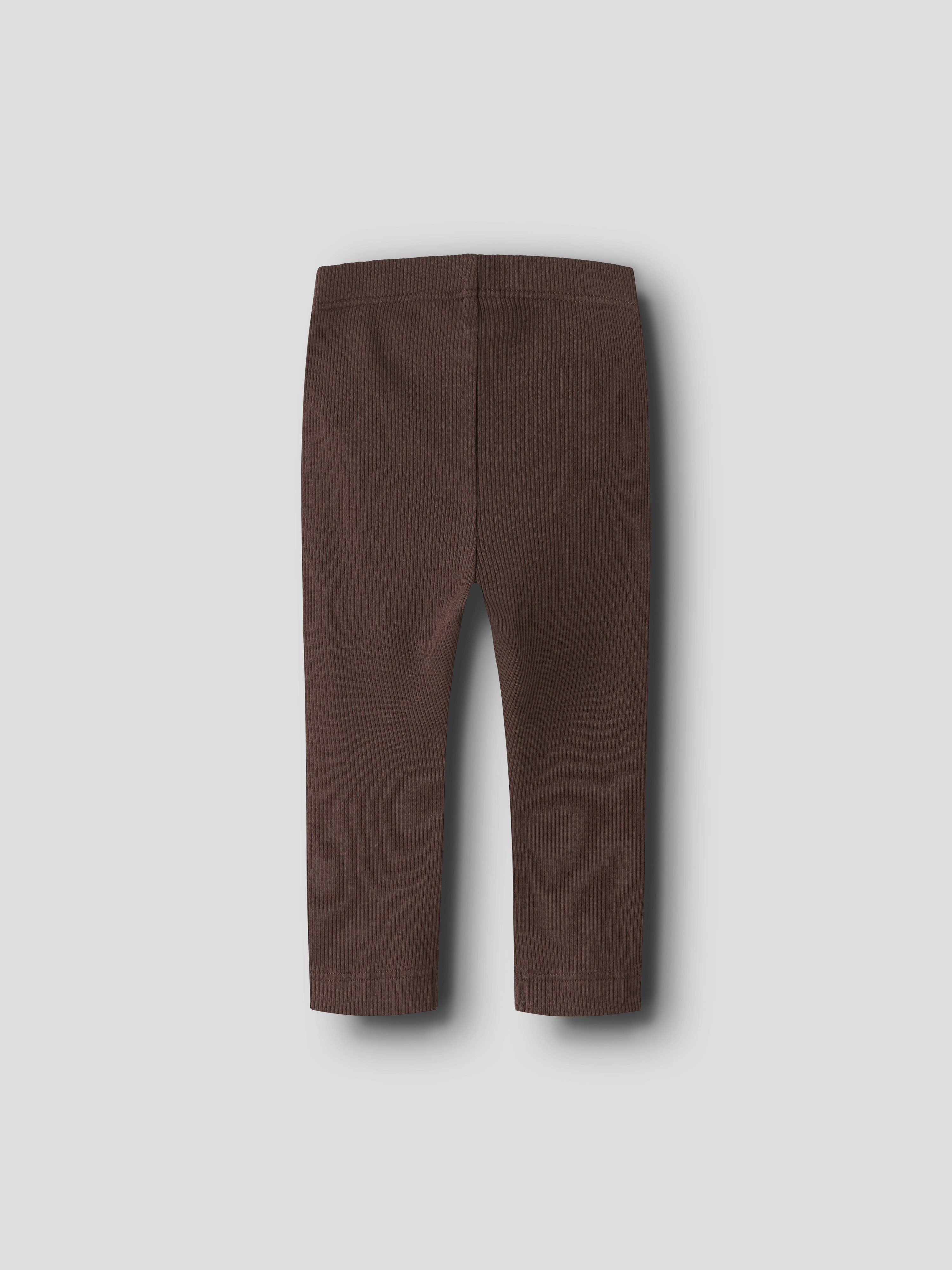 Name It Leggings NBNKAB LEGGING NOOS Baumwollmischung, Rippqualität, normal geschnitten
