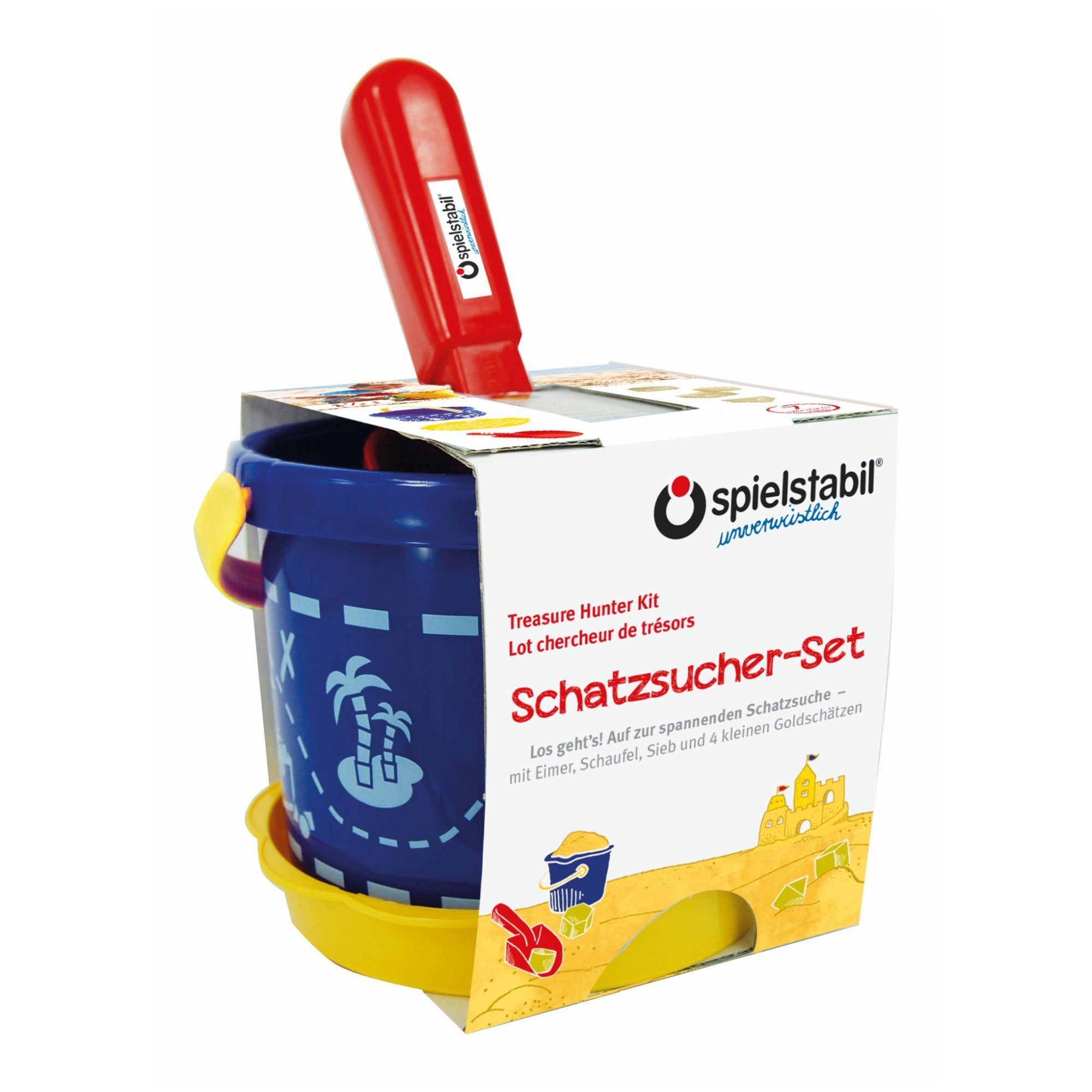 Spielstabil Spielzeug-Gartenset Spielstabil Schatzsucher-Set classic 7-teilig, (7-tlg), Schatzsuche Set