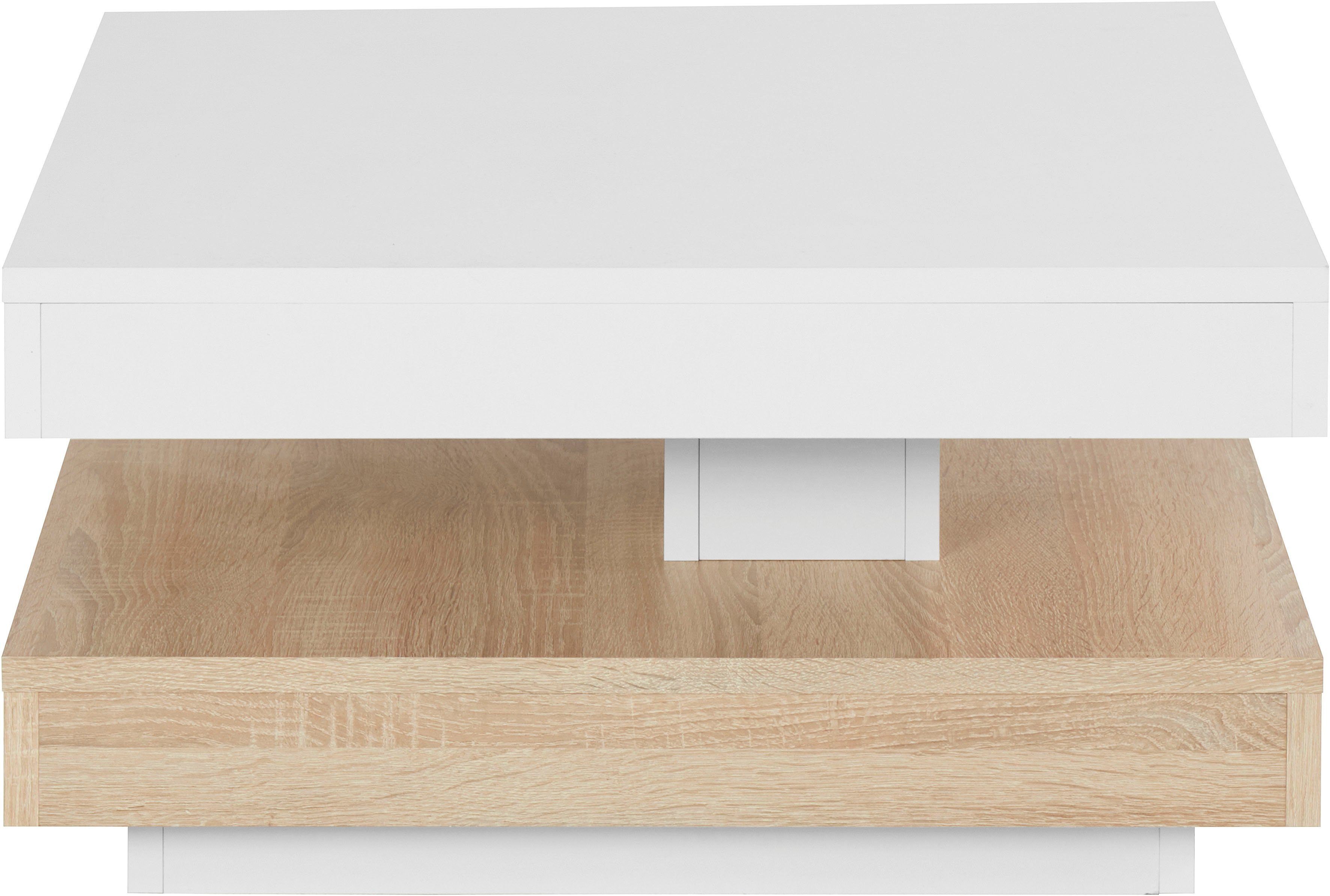 Home affaire Couchtisch BEN, mit drehbarer Platte günstig online kaufen