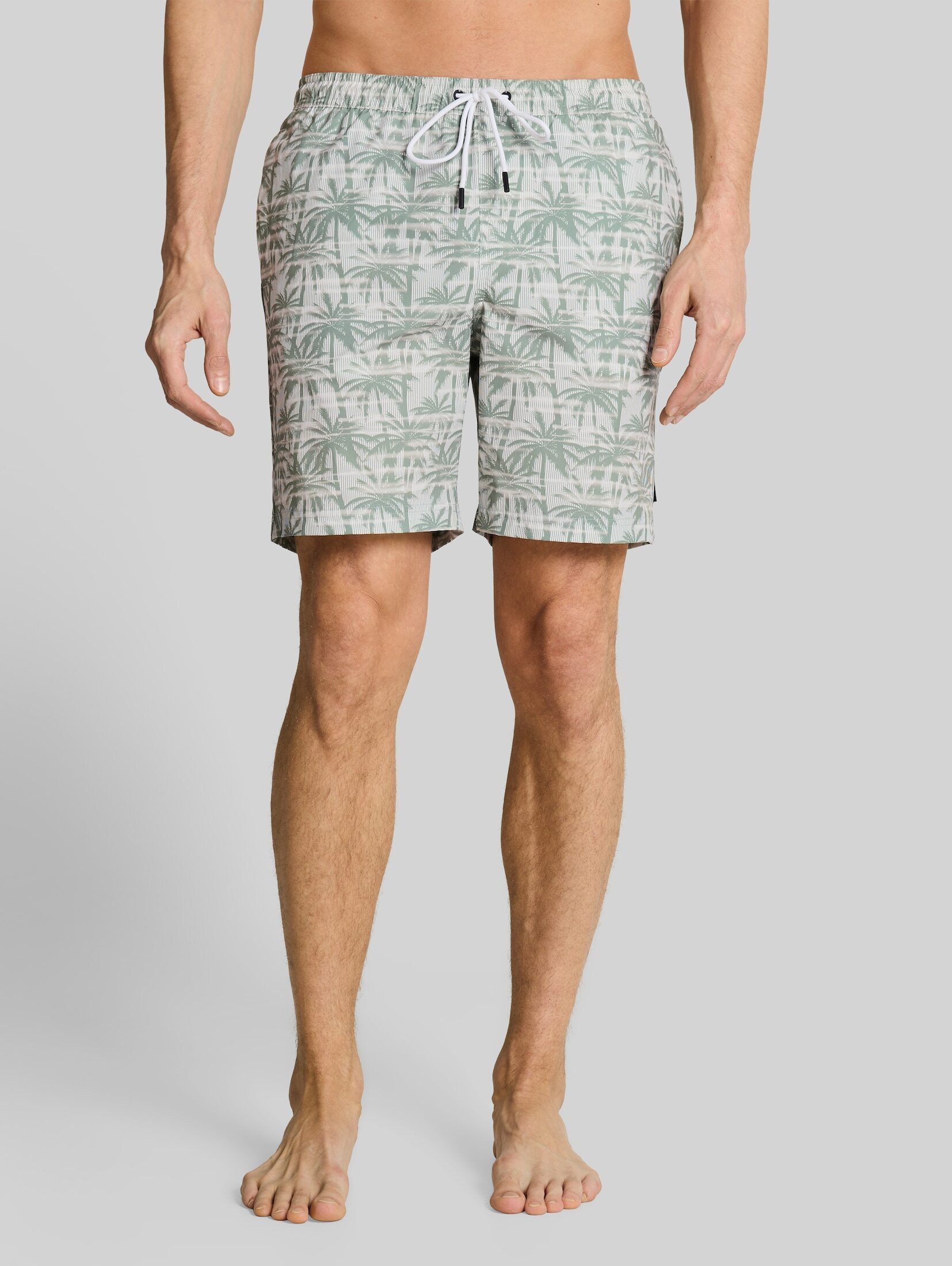 TOM TAILOR Denim Badehose Beachwear/Bademode Badeshorts mit Muster
