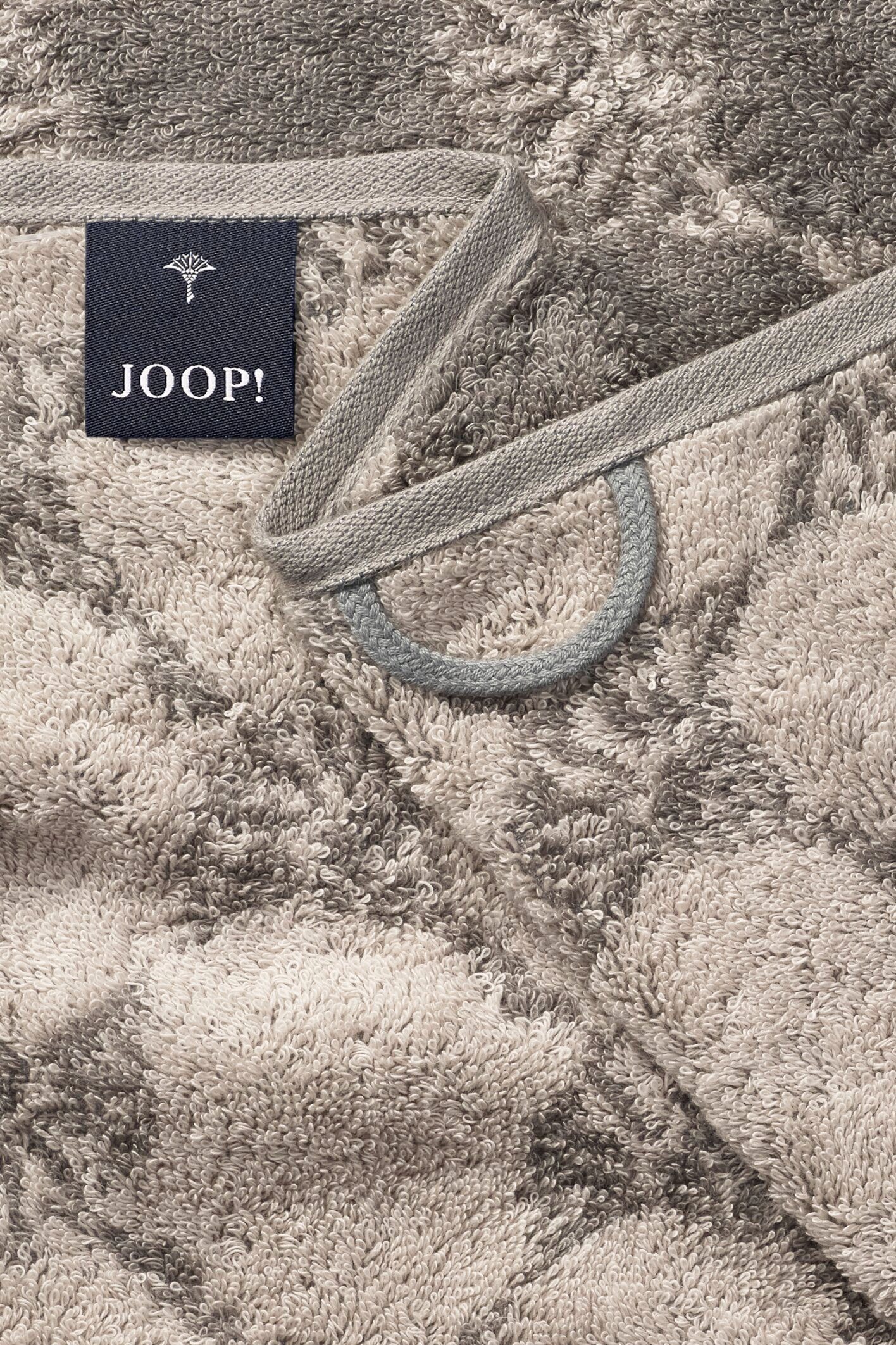 Handtücher CLASSIC JOOP! CORNFLOWER - (2-St) Graphit Handtuch-Set, LIVING Textil Joop!