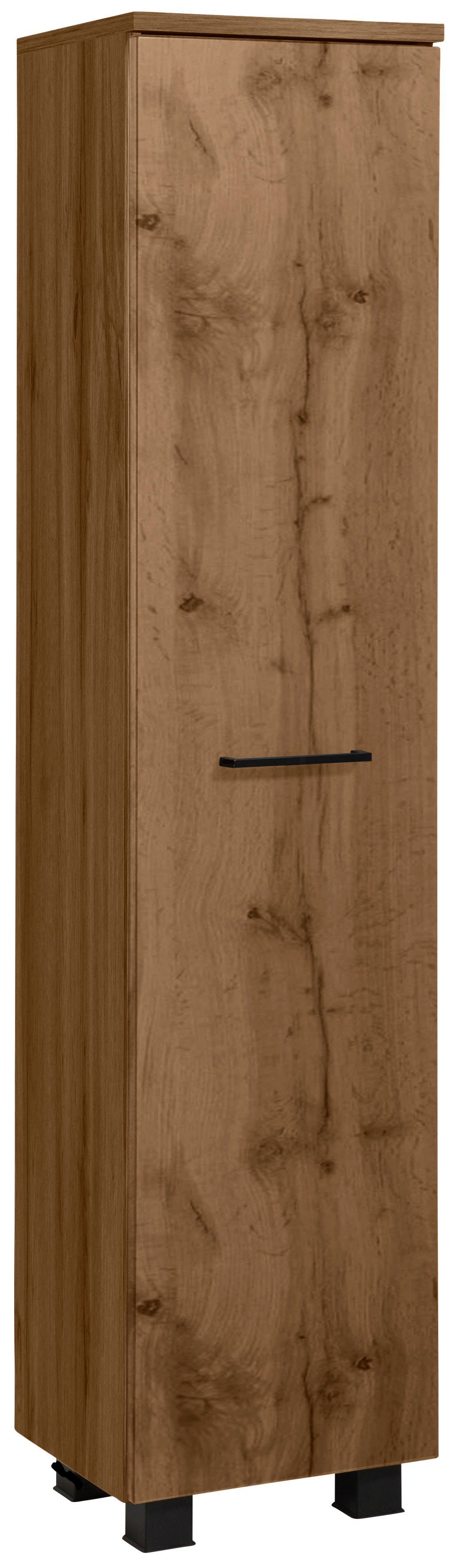 welltime Midischrank Trento, verschiedene Ausführungen und Farben Badmöbel, Breite 30 cm, 1 Tür, Made in Germany