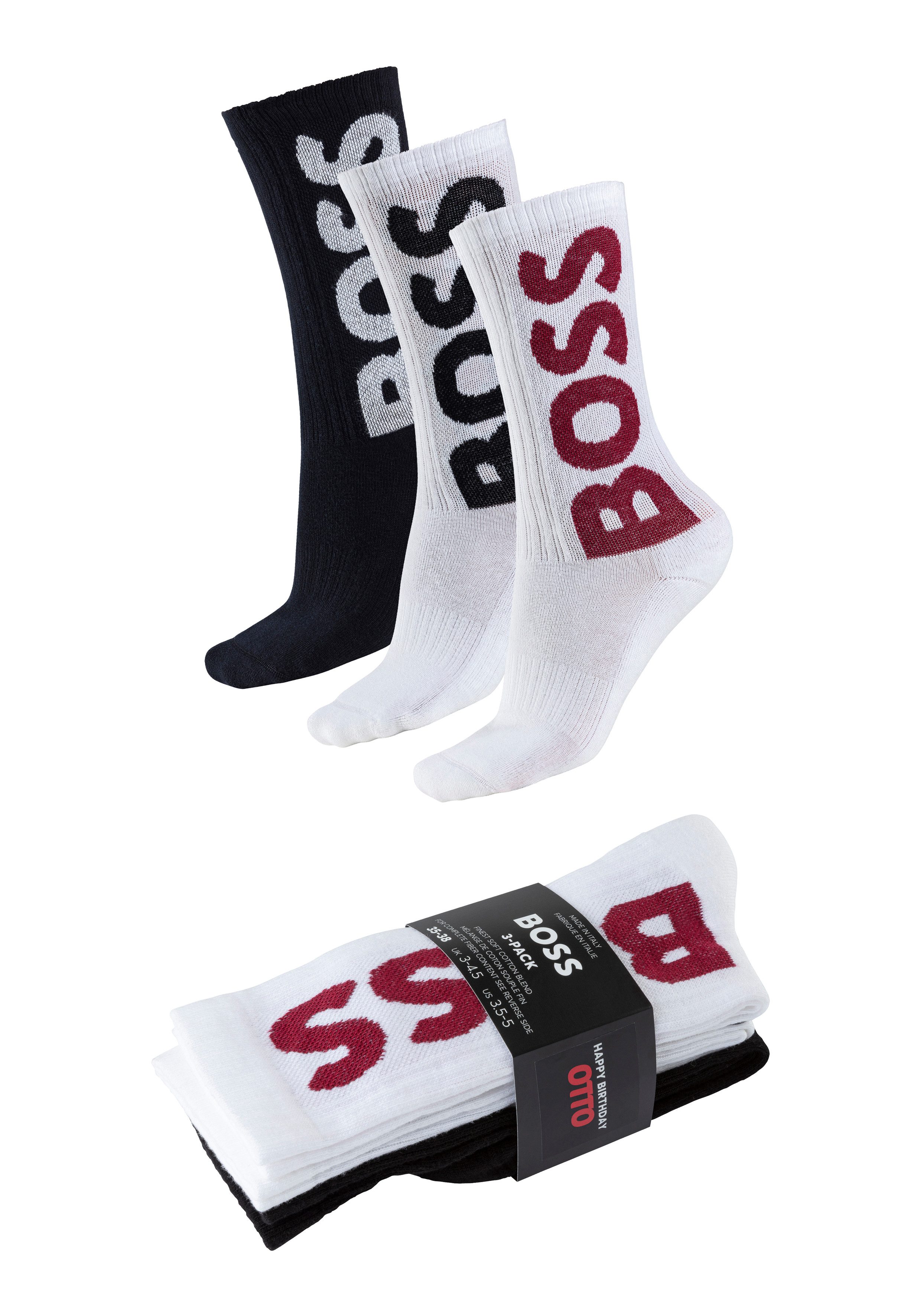 BOSS Socken Limited Edition Unisex (Packung, 3-Paar, 3er) Special Limited E günstig online kaufen