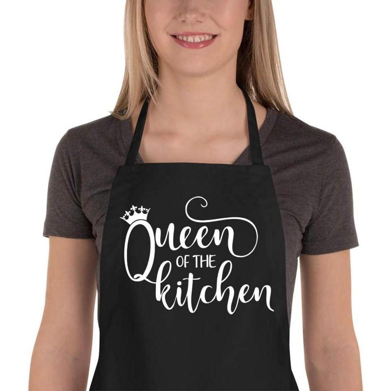 Kochschürze Küchenschürze Frauen Backen Geburtstag Mutter Queen of the Kitchen