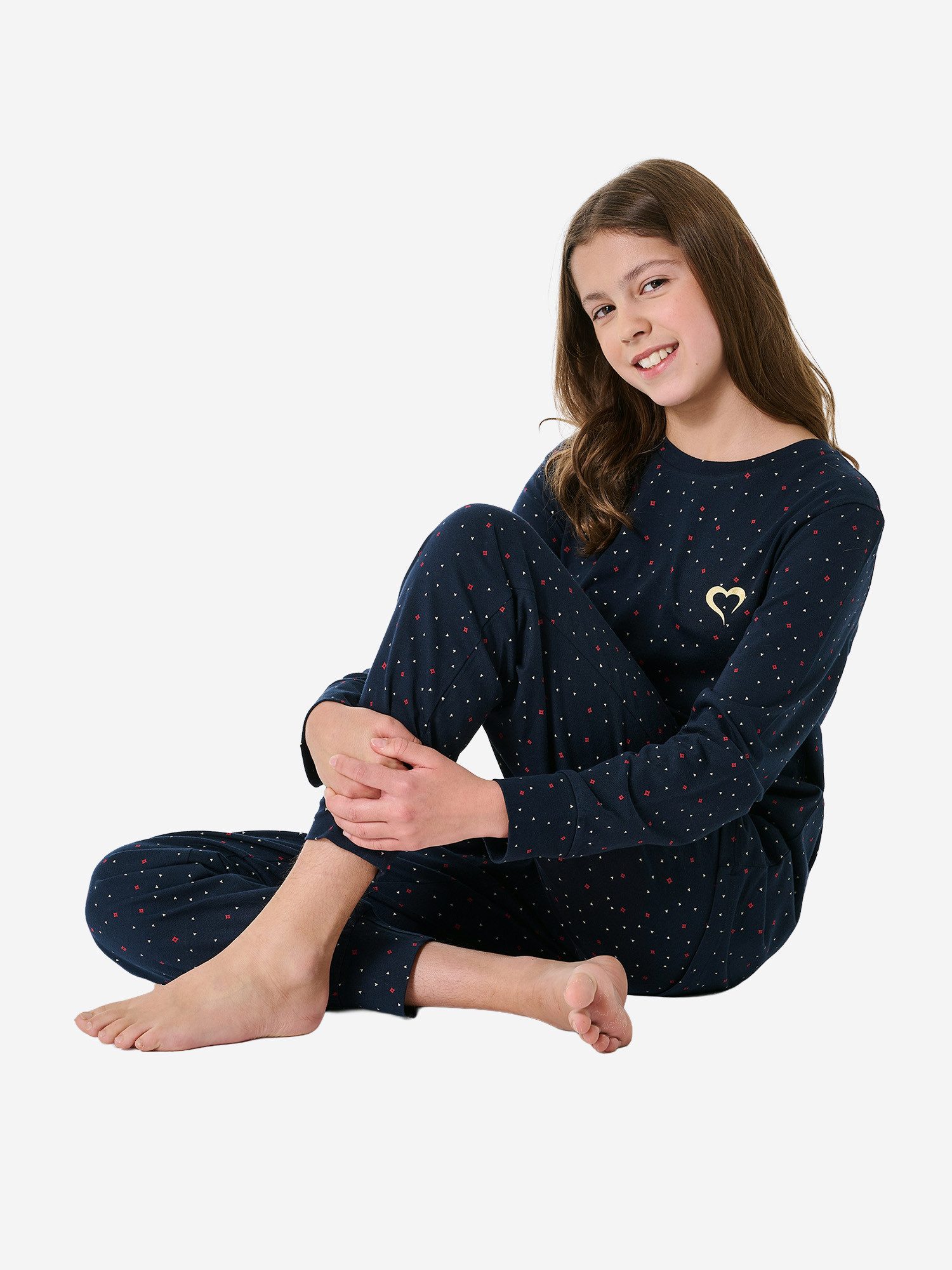 Schiesser Pyjama Family (2 tlg) schlafanzug schlafmode bequem