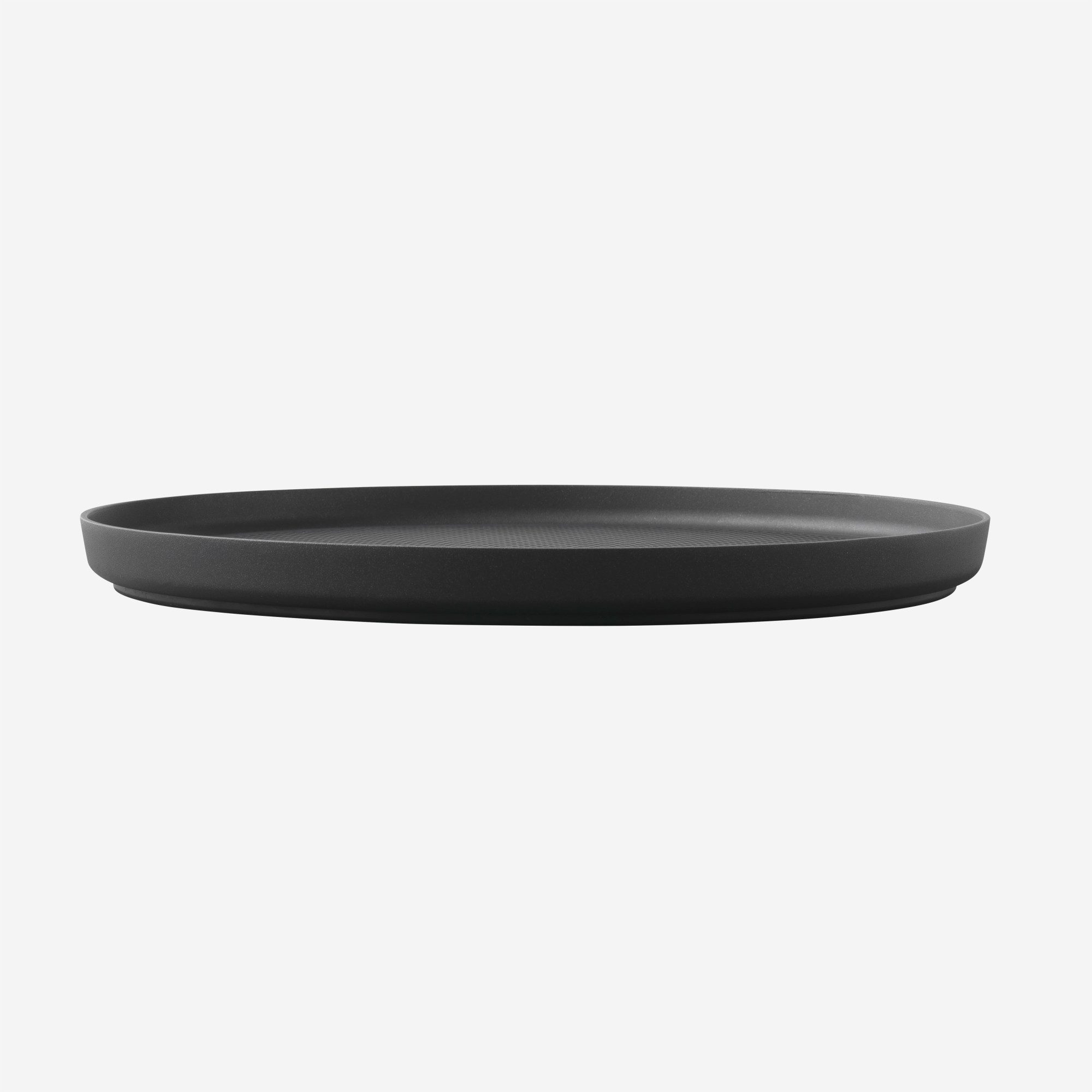 VIPP Servierplatte Vipp 272 Tablett Black, Silikon, Aluminium