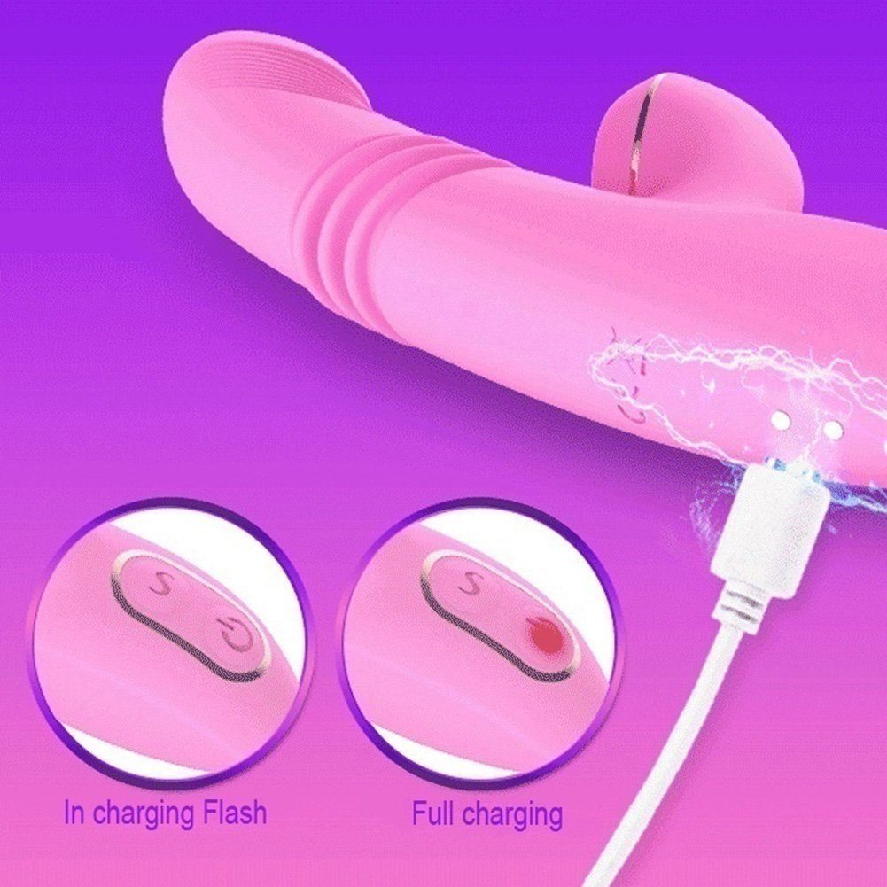 Frauen Rutaqian Toys in1 Dildo Druckwellen Sexspielzeug Vibratoren Für Rabbit-Vibrator 2 Erotik