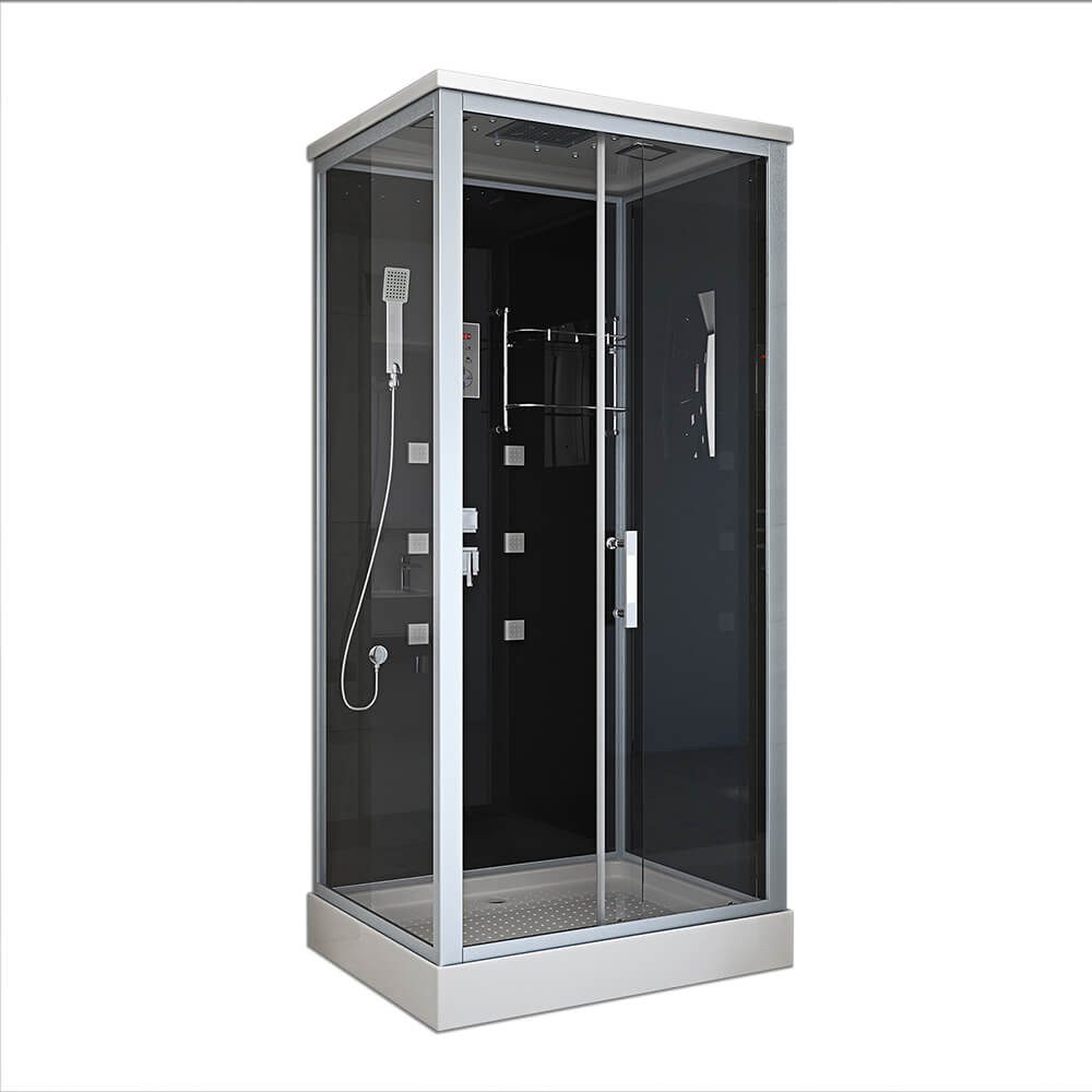 HOME DELUXE Eckdusche Duschkabine WAVE - günstig online kaufen