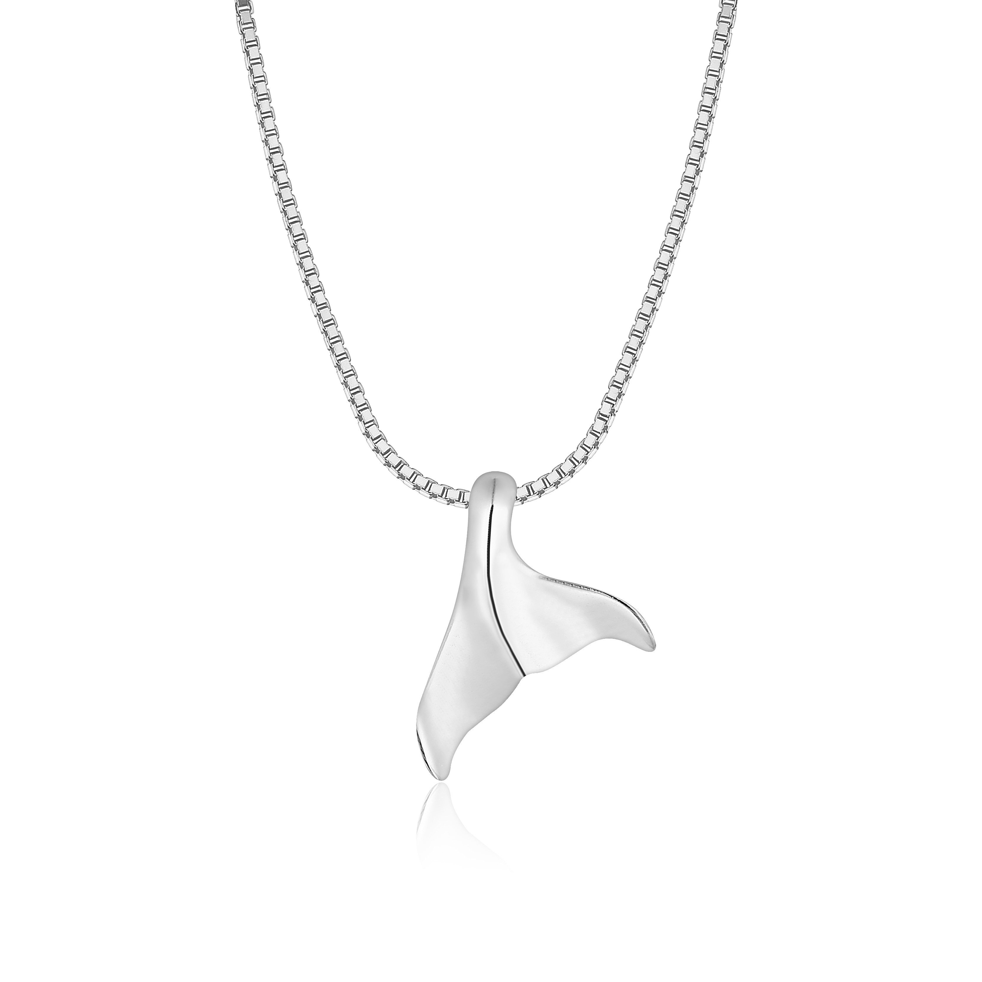 NAHLE Kette mit Anhänger Walflosse Delfin Flosse Silber 925 Kette (2-tlg., günstig online kaufen
