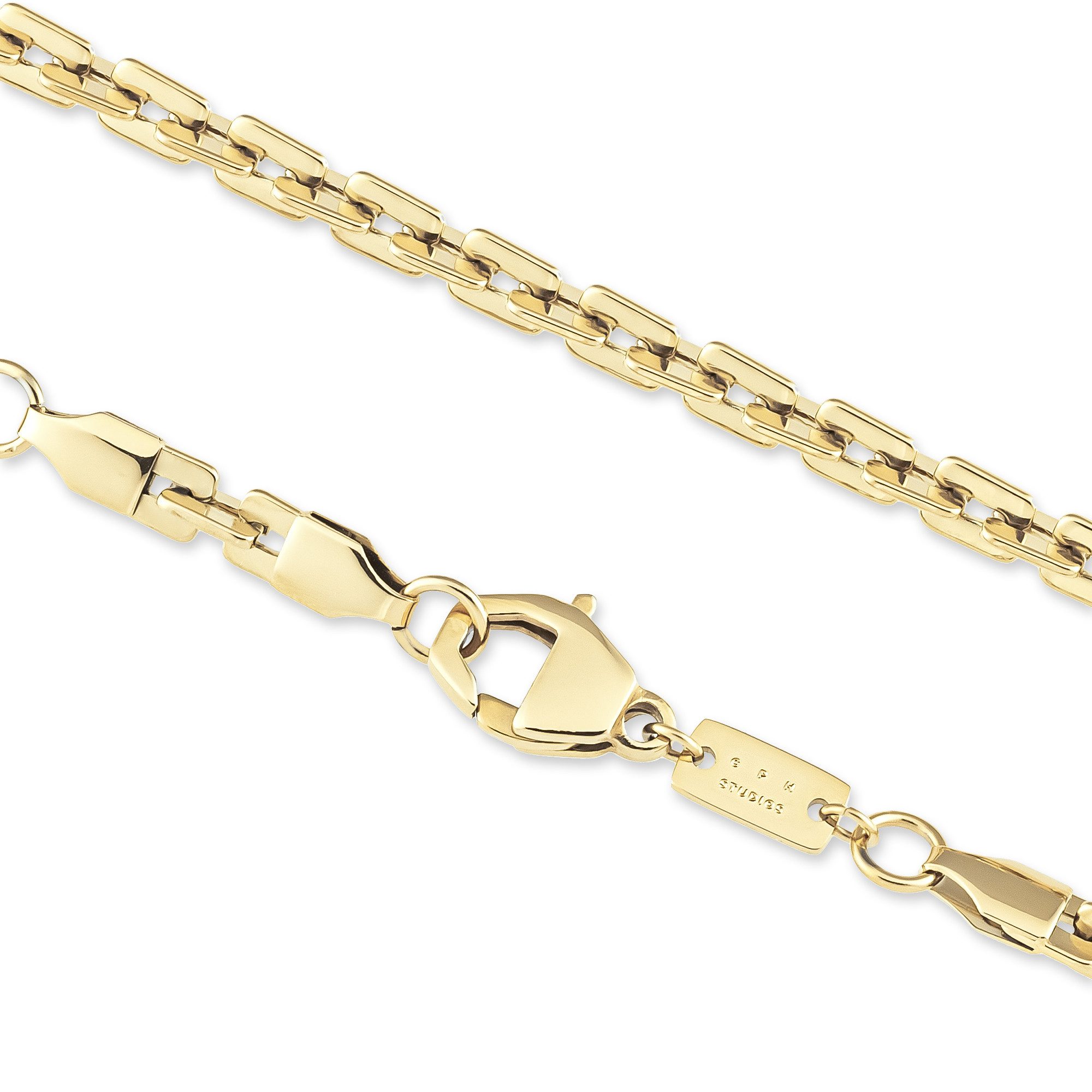 Copenhagen Studios Edelstahlkette Schmuck Geschenk Halskette Unisex Link
