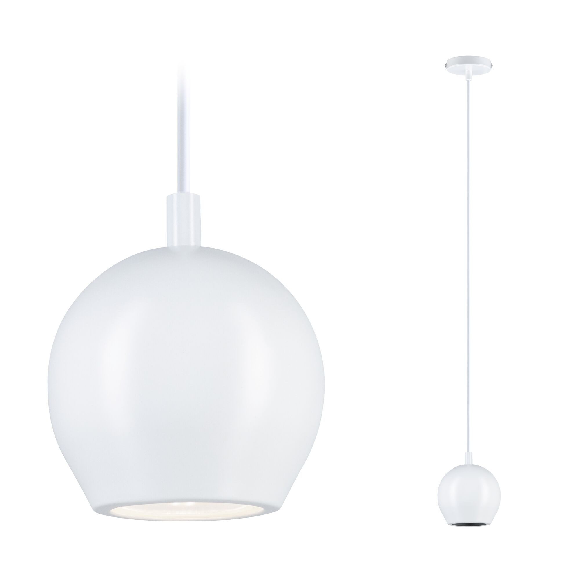 Paulmann LED Pendelleuchte LED Pendelleuchte Shima GU10 max. 10W Weiß matt