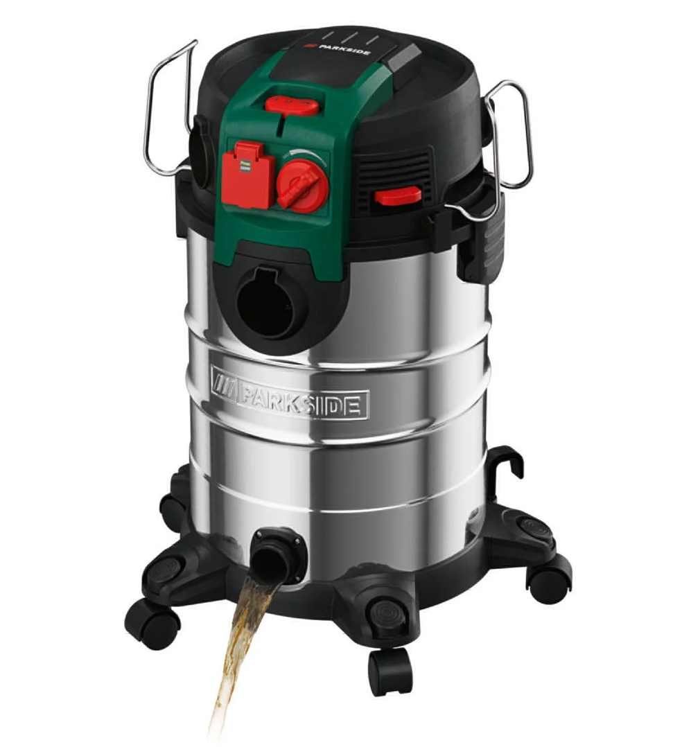 Parkside Nass-Trocken-Sauger Nass-Trockensauger PWD 30 / 1500 Watt Haus Hobby Garten Werkstatt