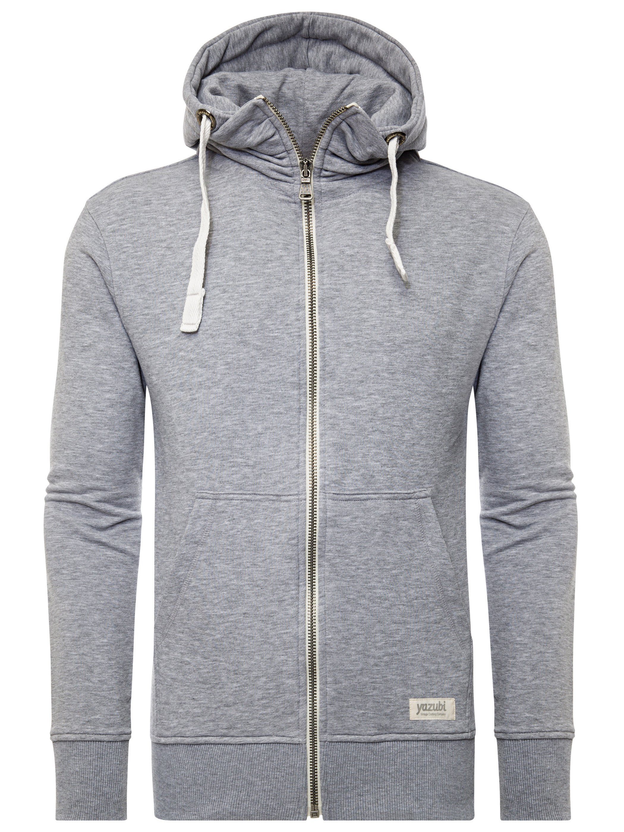 Yazubi Kapuzensweatjacke Sweat Zip Hood Osaka Zip Hoodie mit Kapuze günstig online kaufen
