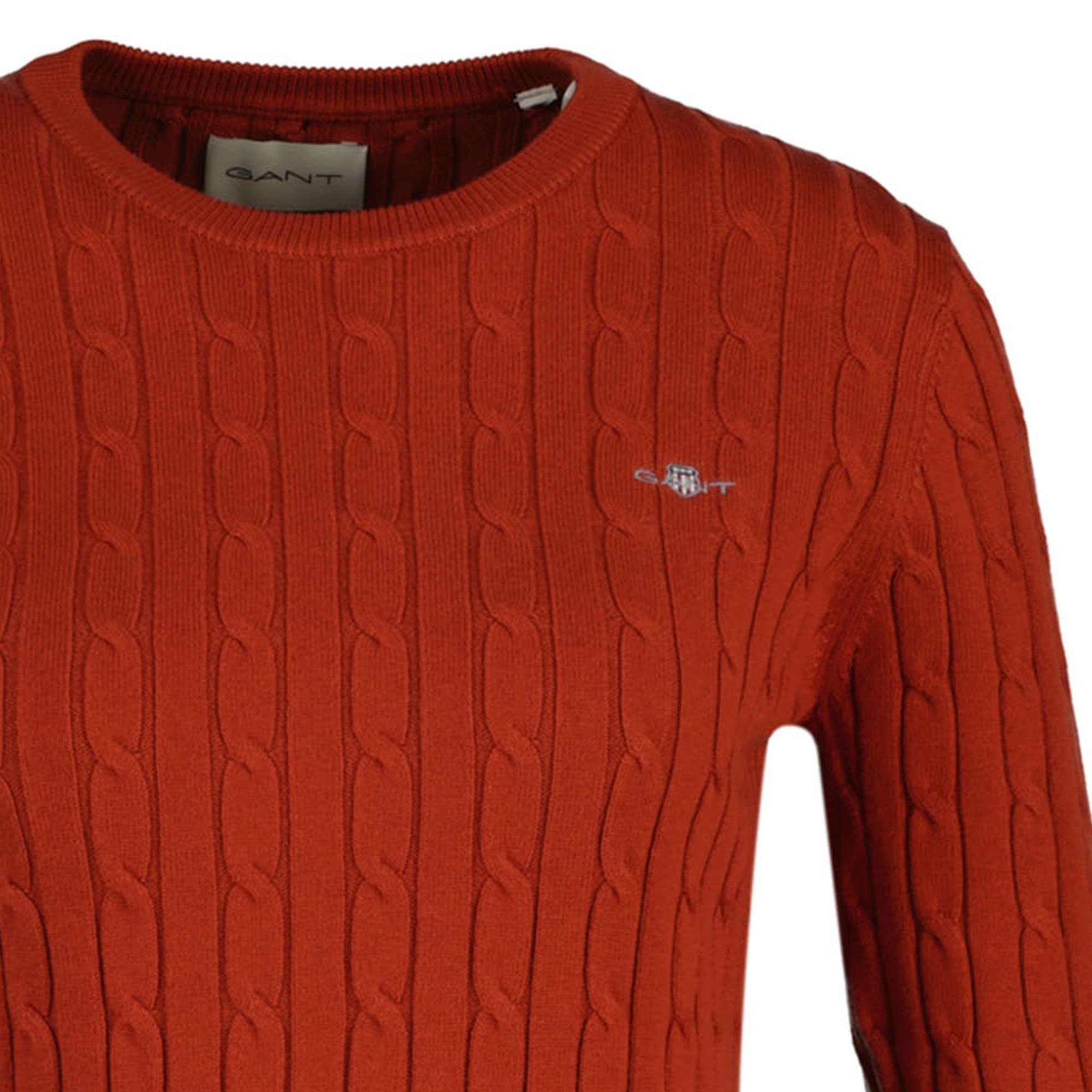 Gant Sweater Damen Strickpullover Baumwolle