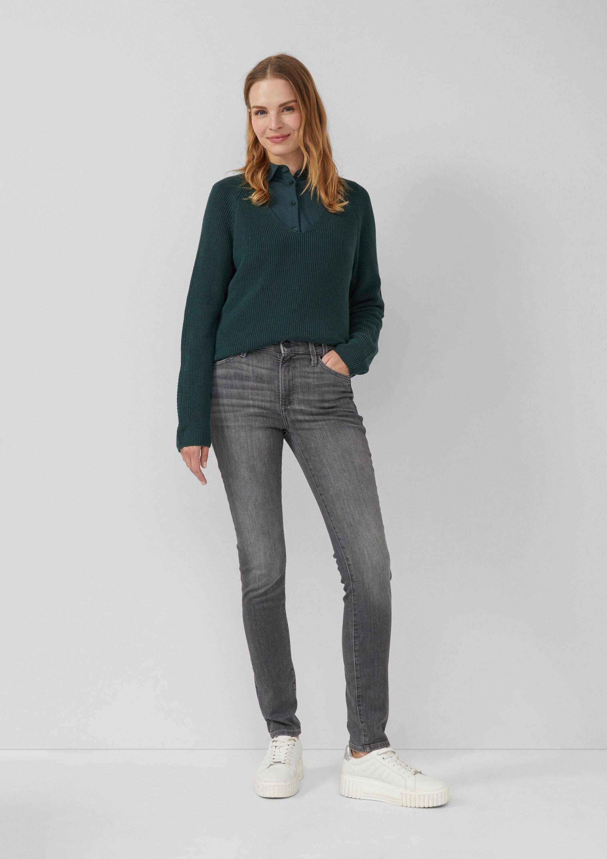 s.Oliver Skinny-fit-Jeans Jeans-Hose IZABELL Jeans Izabell / Skinny Fit / Mid Rise / Skinny Leg