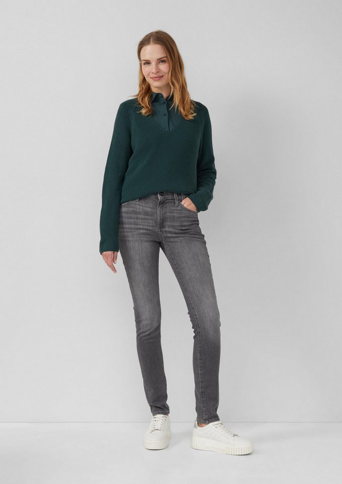 s.Oliver Skinny-fit-Jeans Jeans-Hose IZABELL Jeans Izabell / Mid Rise / Skinny Fit