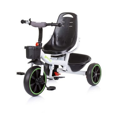 Chipolino Dreirad 3in1 Dreirad Tricycle Jetro, Sitz drehbar Schiebegriff Sicherheitsgurt