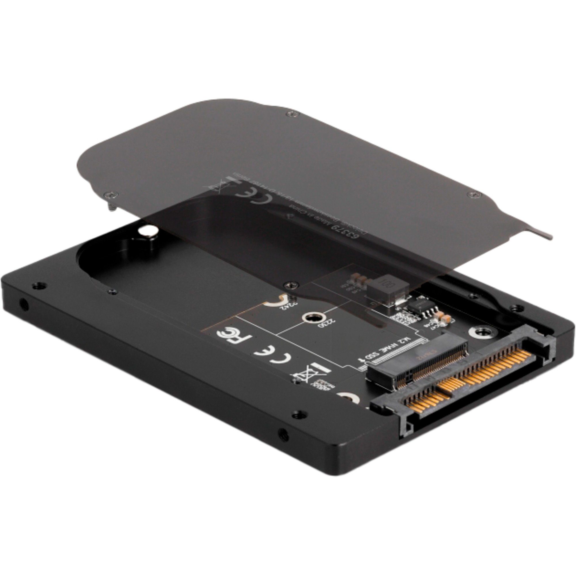 DeLOCK 2.5″ Konverter U.2 SFF-8639 zu M.2 NVMe, Mainboard