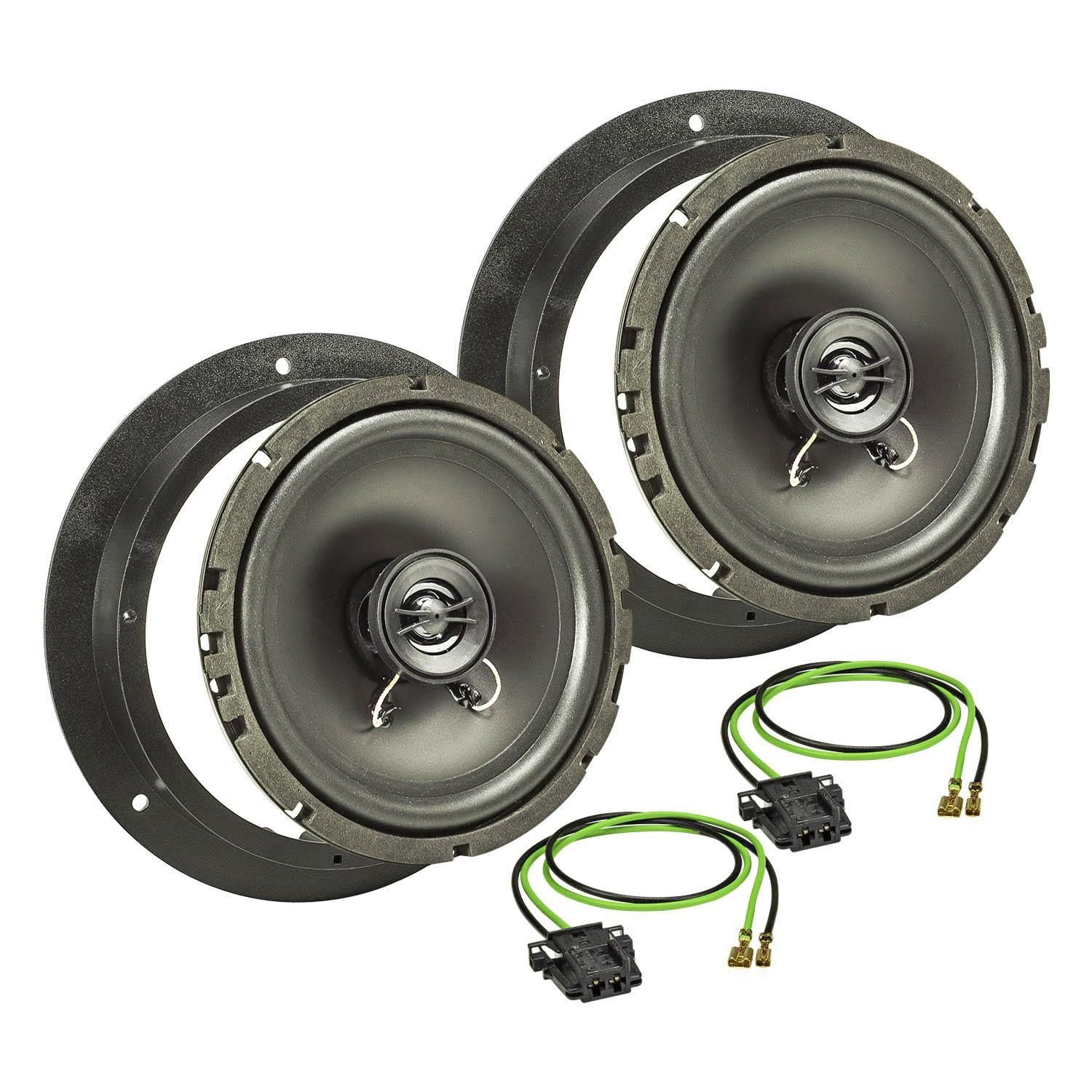 tomzz Audio TA16.5-Pro Lautsprecherset passt für Mercedes A (W169) ab 2004 B (T245 Auto-Lautsprecher
