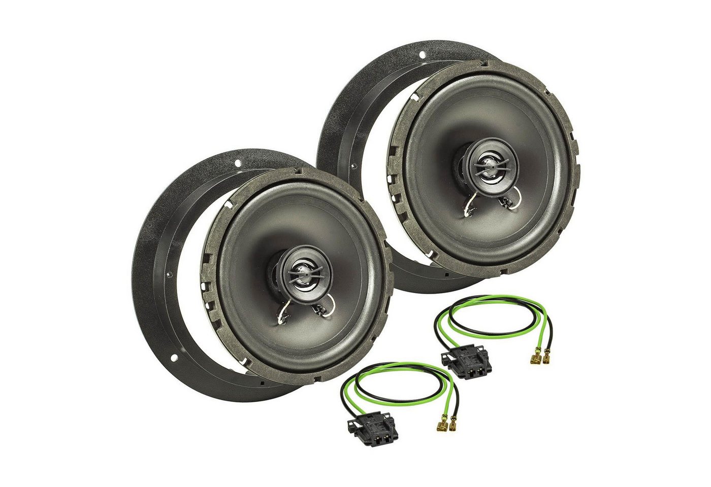 tomzz Audio TA16.5-Pro Lautsprecherset passt für Mercedes A (W169) ab 2004 B (T245 Auto-Lautsprecher