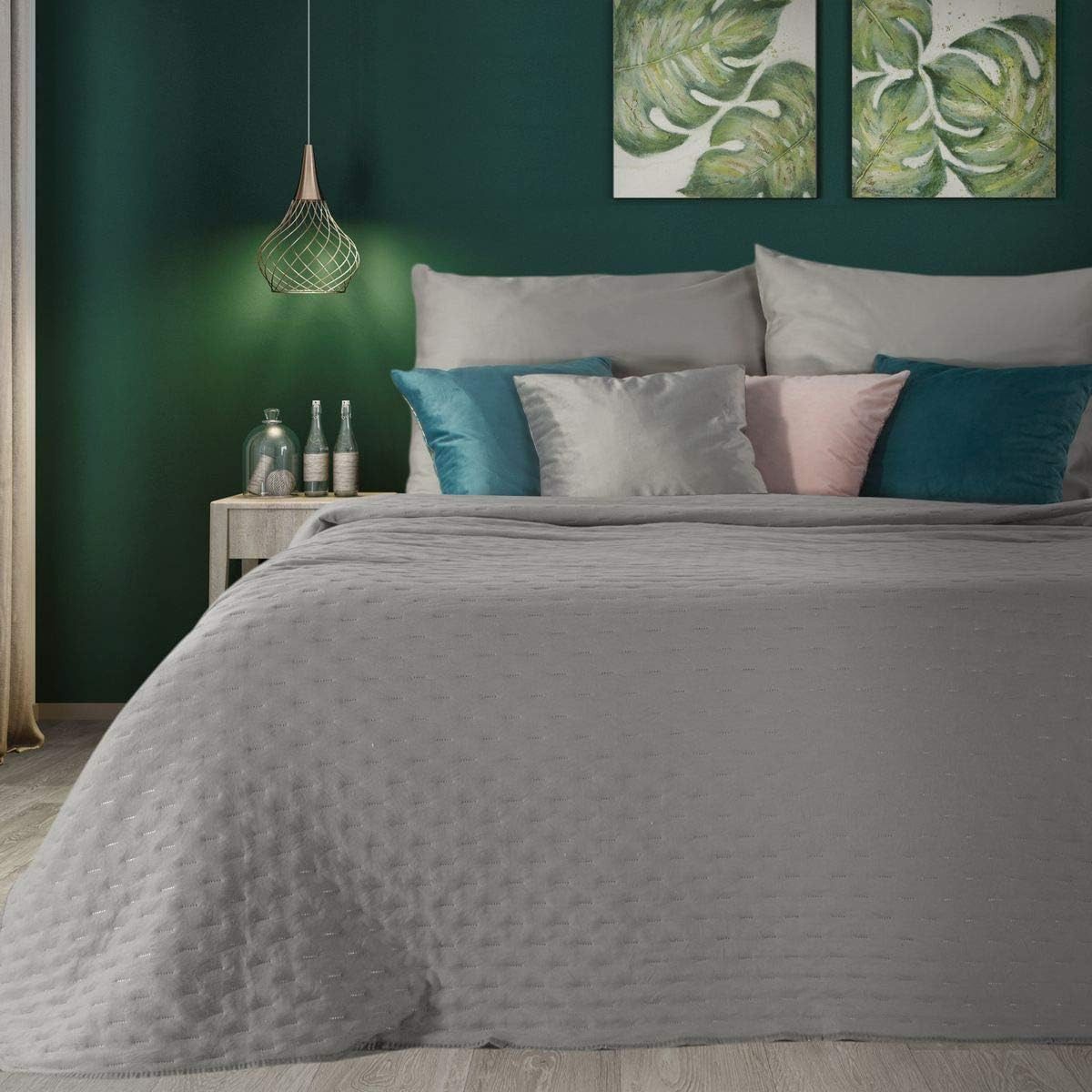 Design91 Tagesdecke Bettrüberwurf Steppdecke Allzweckdecke, Gesteppte günstig online kaufen