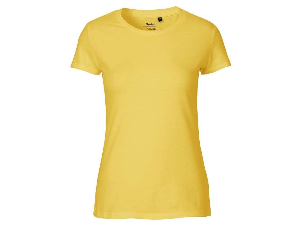 Neutral T-Shirt Neutral Bio-Damen-T-Shirt mit Rundhalsausschnitt