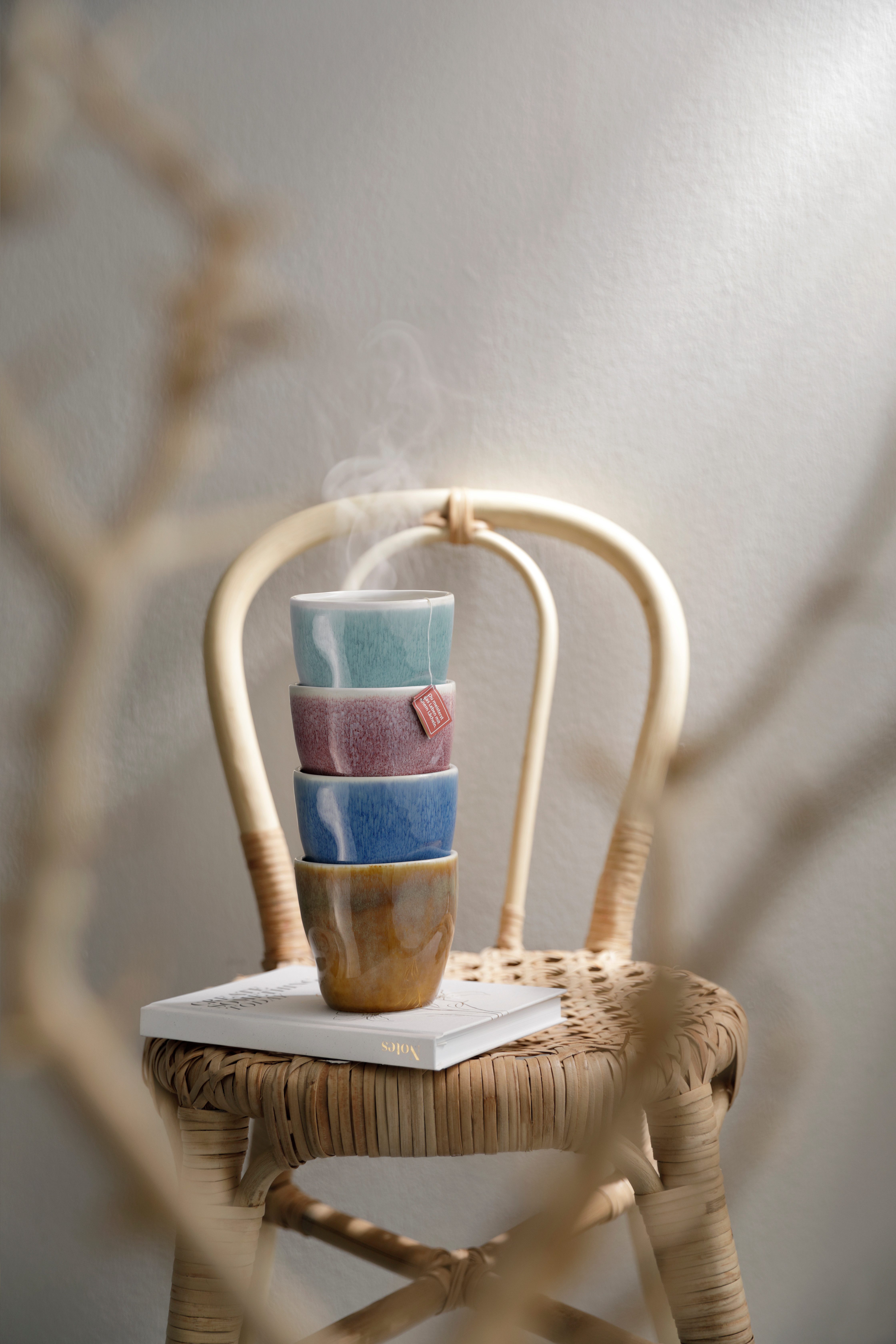 Becher LeGer Teebecher, modernes Geschirr-Set Kianne, 4er Set