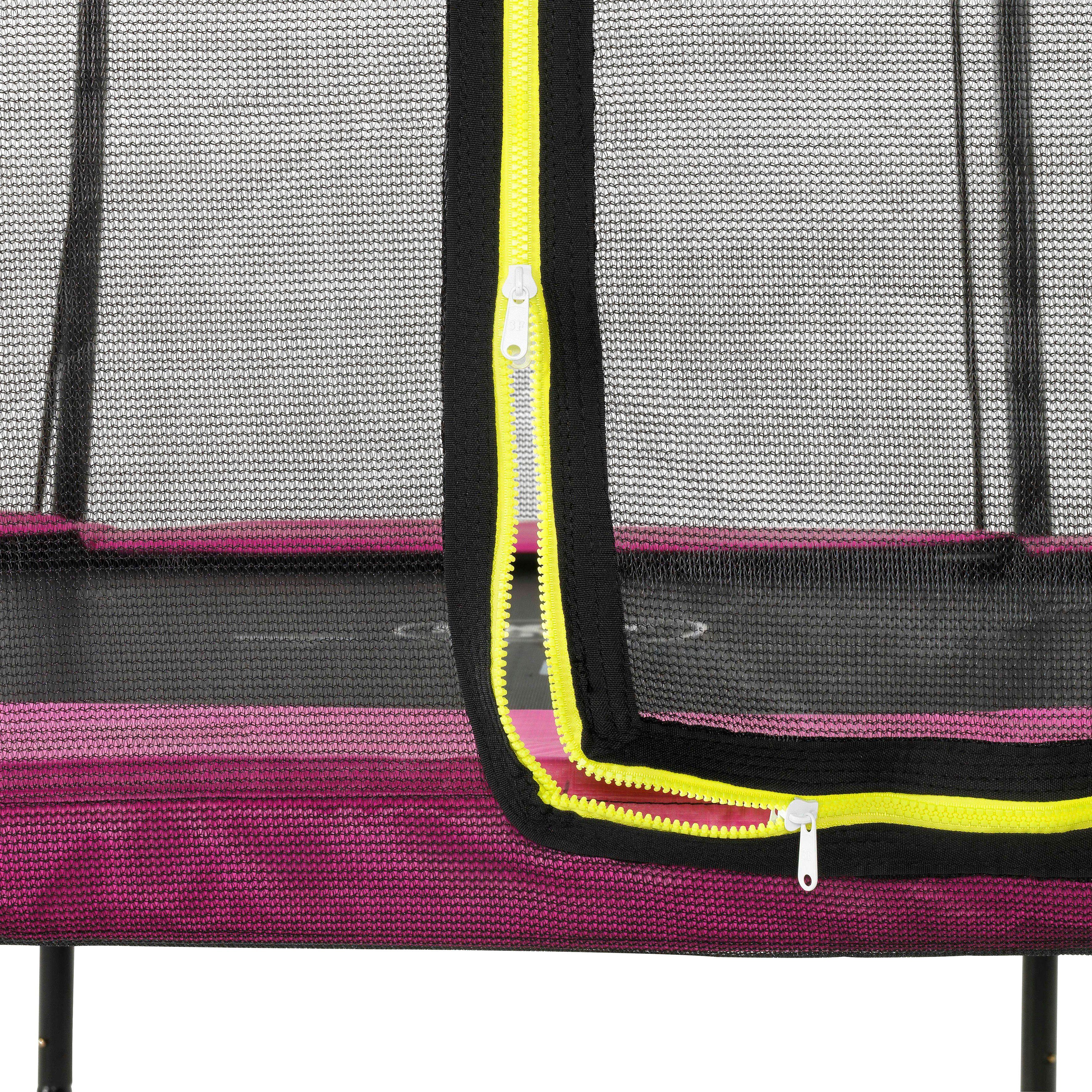 EXIT Gartentrampolin Silhouette, Ø 244 cm, mit Sicherheitsnetz