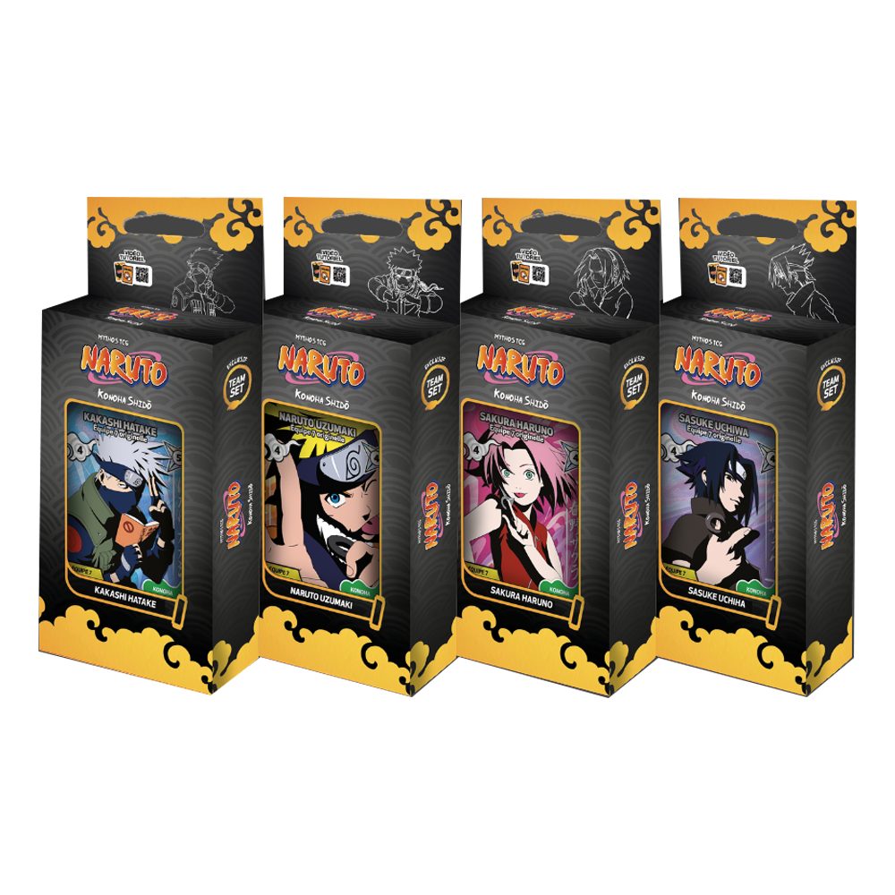 Naruto Sammelkarte Naruto Mythos Set 2 Shinobi Shiren Team Set