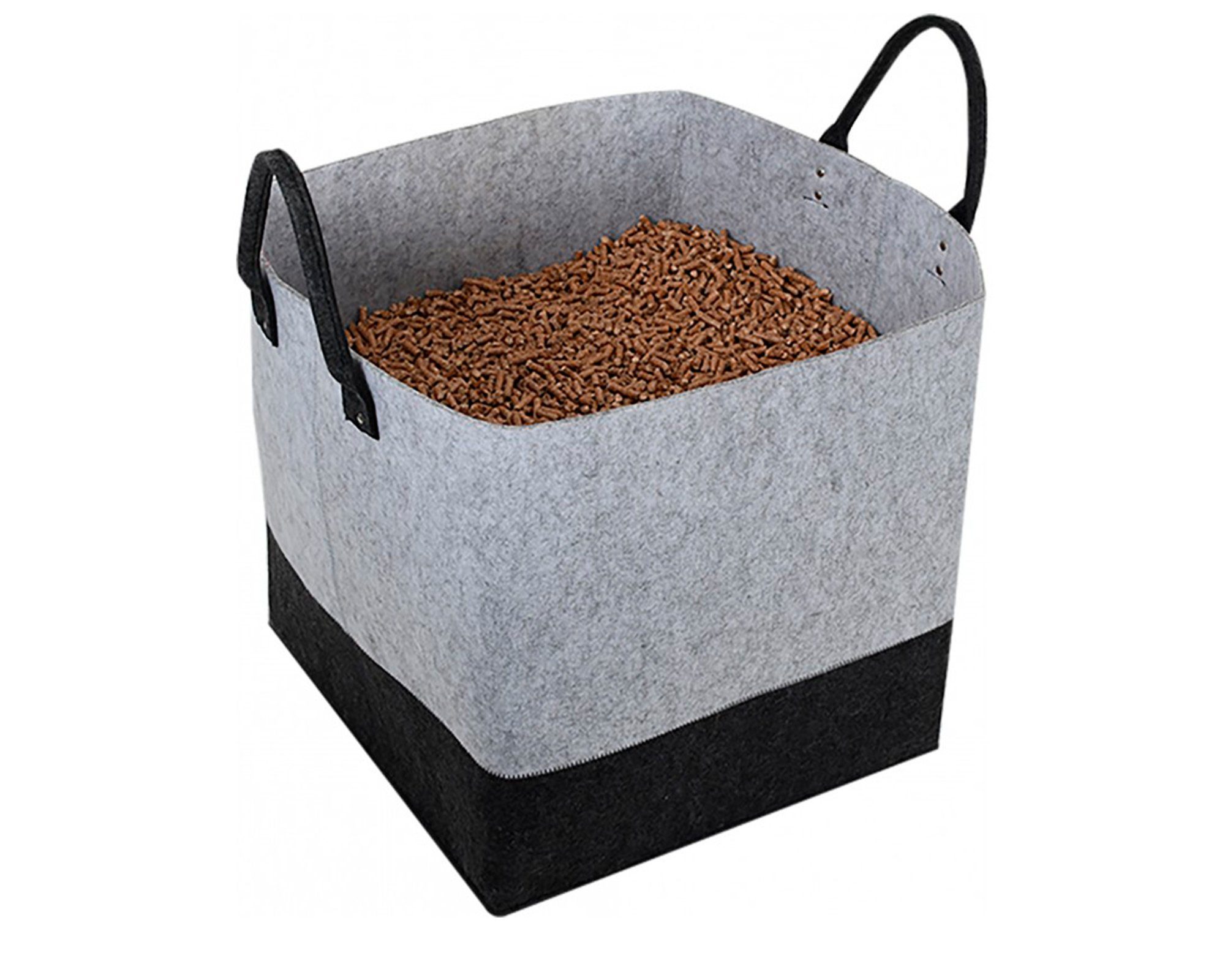 ONDIS24 Tragetasche Filztasche Tragetasche für Holz und Pellets