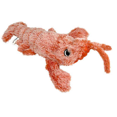 Aumüller Tierkuscheltier Katzenspielzeug Lucky Lobster - Zappel-Hummer mit Katzenminze, orange