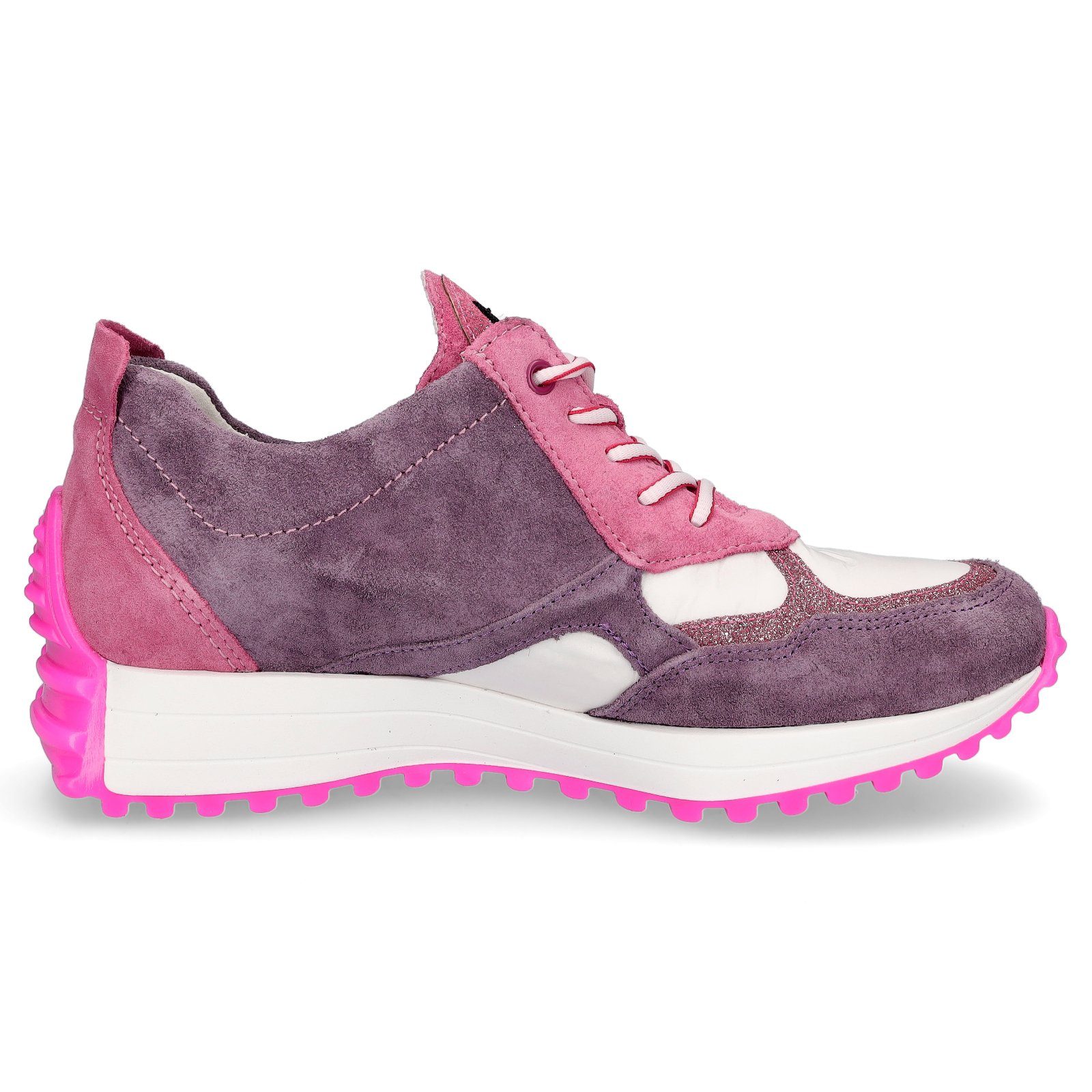 Sneaker pink Sneaker Damen flieder/rose/weiss Waldläufer flieder Waldläufer
