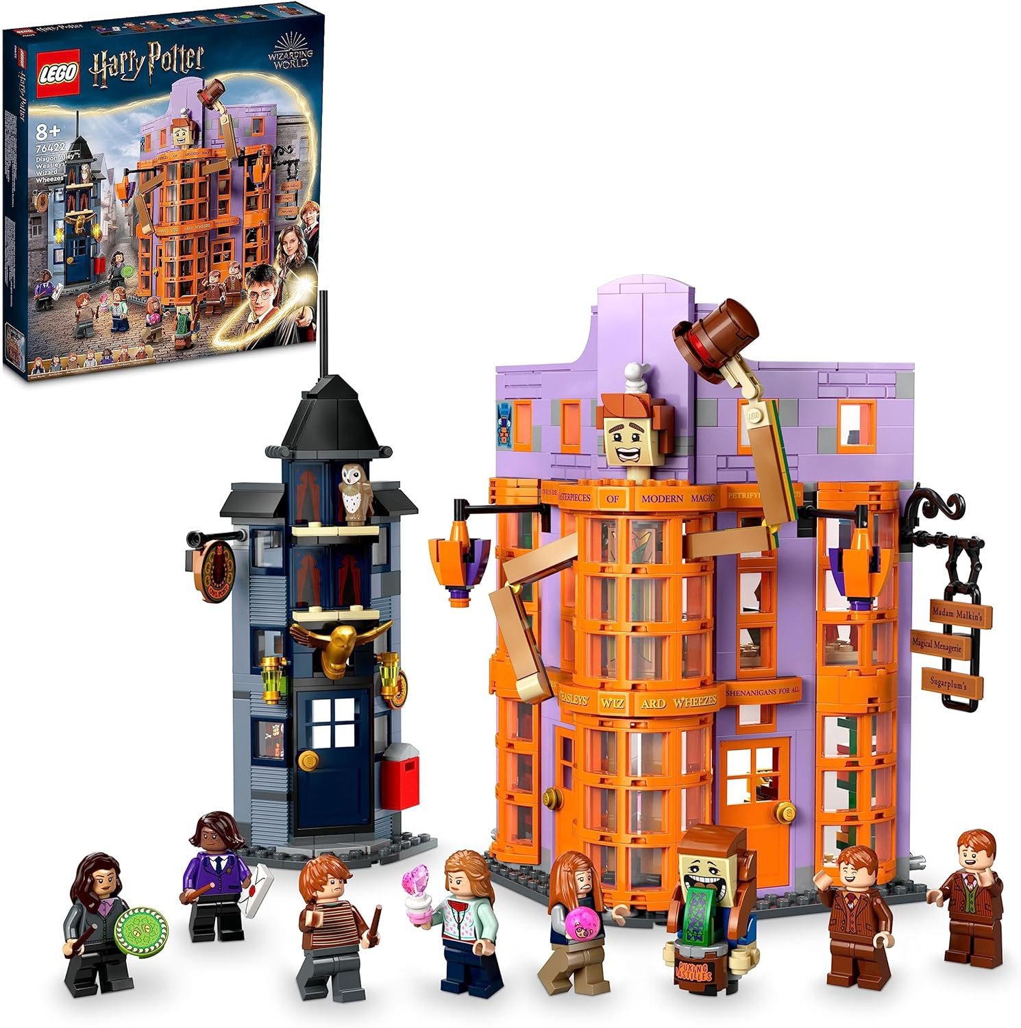Harry Potter - Winkelgasse: Weasleys Zauberhafte Zauberscherze (76422) Konstruktions-Spielset