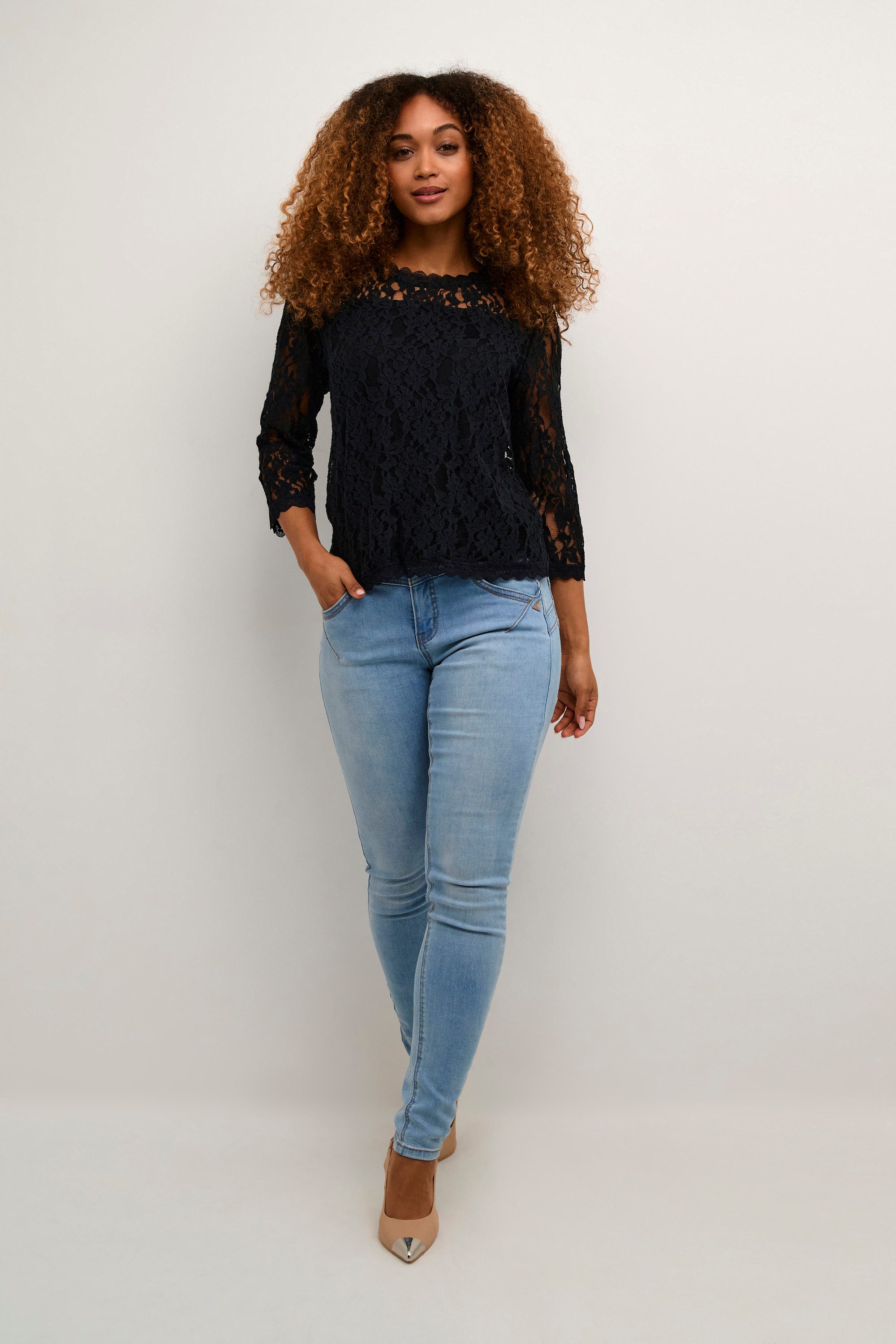 Cream Kurzarmbluse Bluse kurzarm CRKit