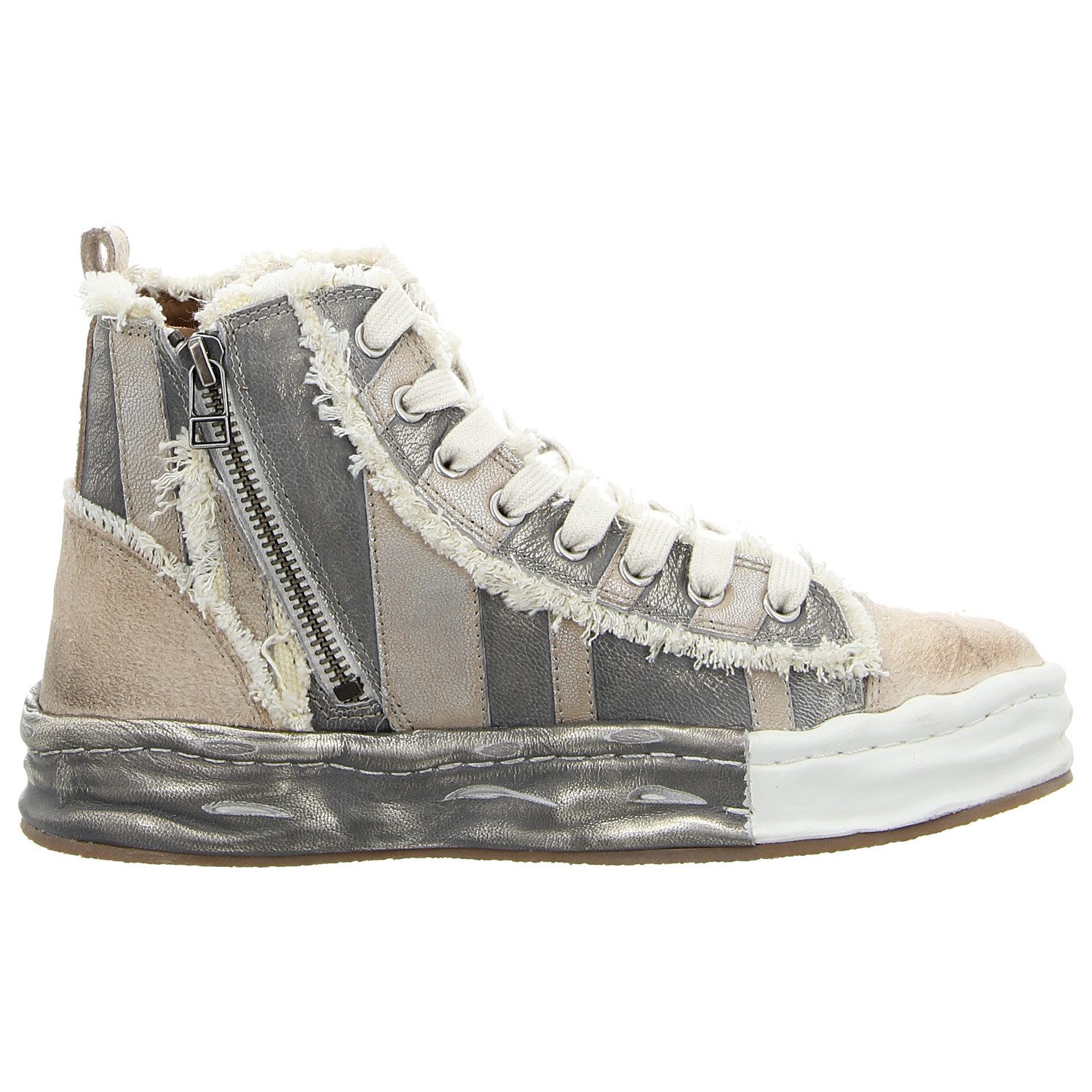 Rebecca White ZWaveStrip Schnürstiefelette
