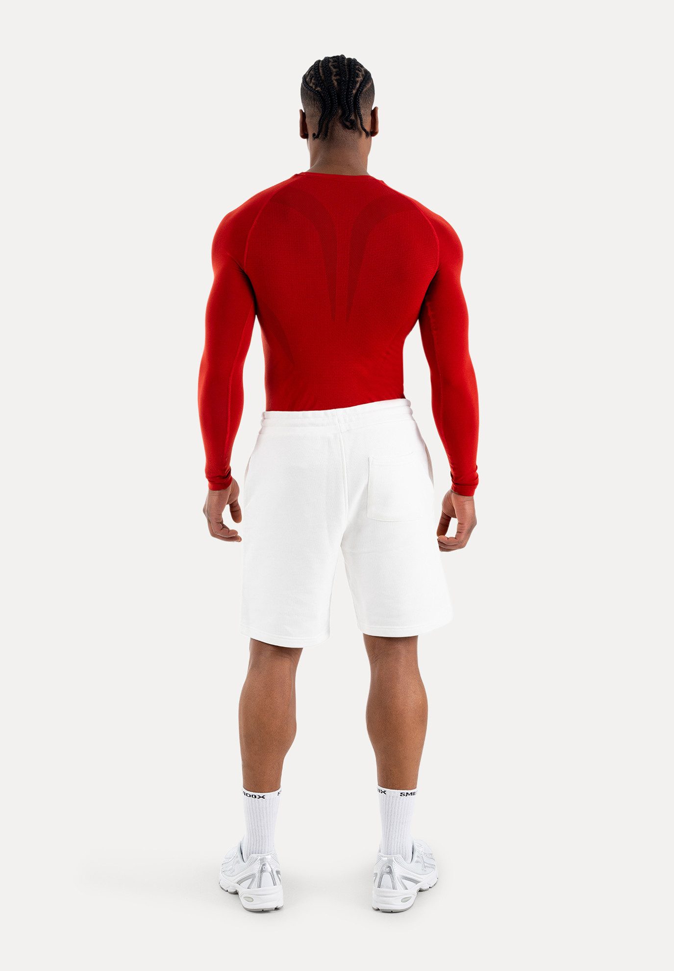 Smilodox Longsleeve Carnos, Compression Shirt Herren, Langarmshirt für Gym & Training Compression Fit, Seamless, atmungsaktiv, Body Mapping, Stretch