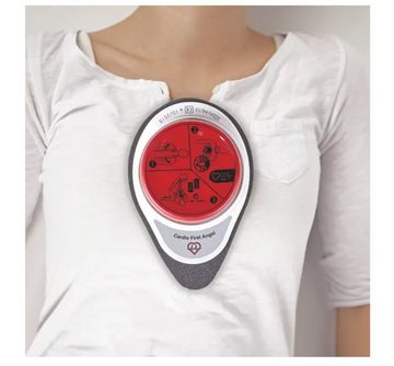 Leina-Werke Erste-Hilfe-Set Cardio First Angel – der Lebensretter bei Herzinfarkten, (Kompaktes Notfallgerät, 1 St), Automatische Herzdruckmassage, Erste Hilfe im Notfall