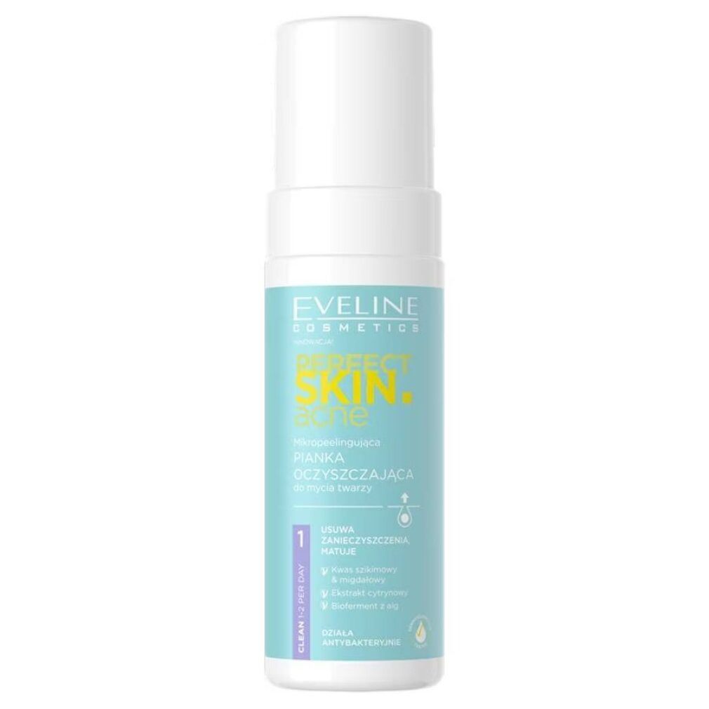 Eveline Cosmetics Körperpflegemittel Cosmetics, Perfect Skin.Acne, reinigender Reinigungsschaum, 150 ml