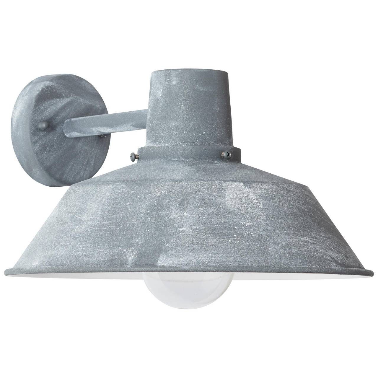 Brilliant LED Außen-Wandleuchte Humphrey, Lampe grau Humphrey E27, A60, 60W 1x Beton hängend Außenwandleuchte