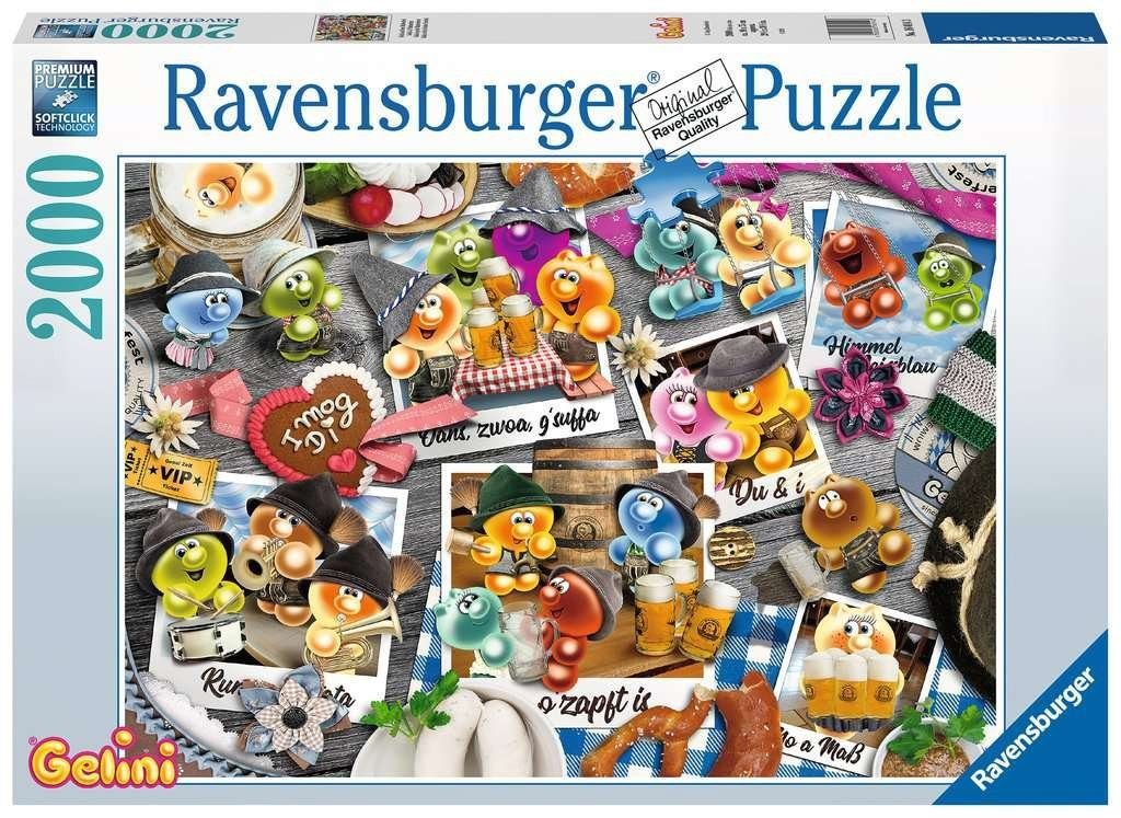 Ravensburger Puzzle Gelini auf dem Oktoberfest, 1000 Puzzleteile