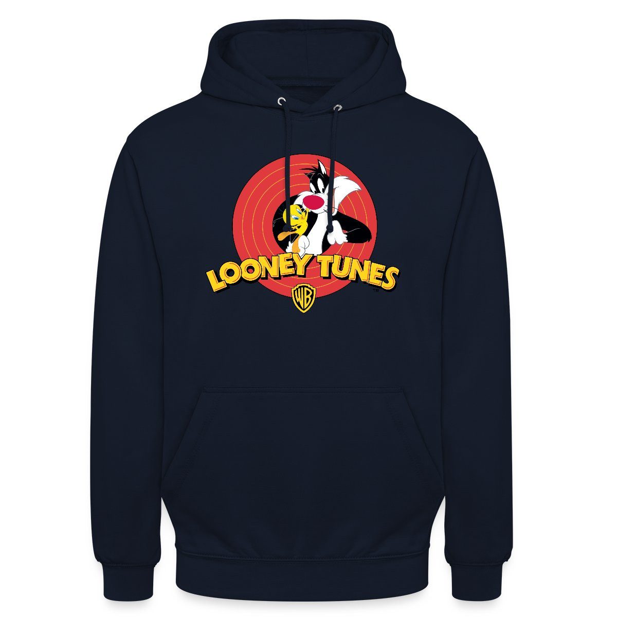Spreadshirt Hoodie Looney Tunes Sylvester Und Tweety Unisex Hoodie (1-tlg)