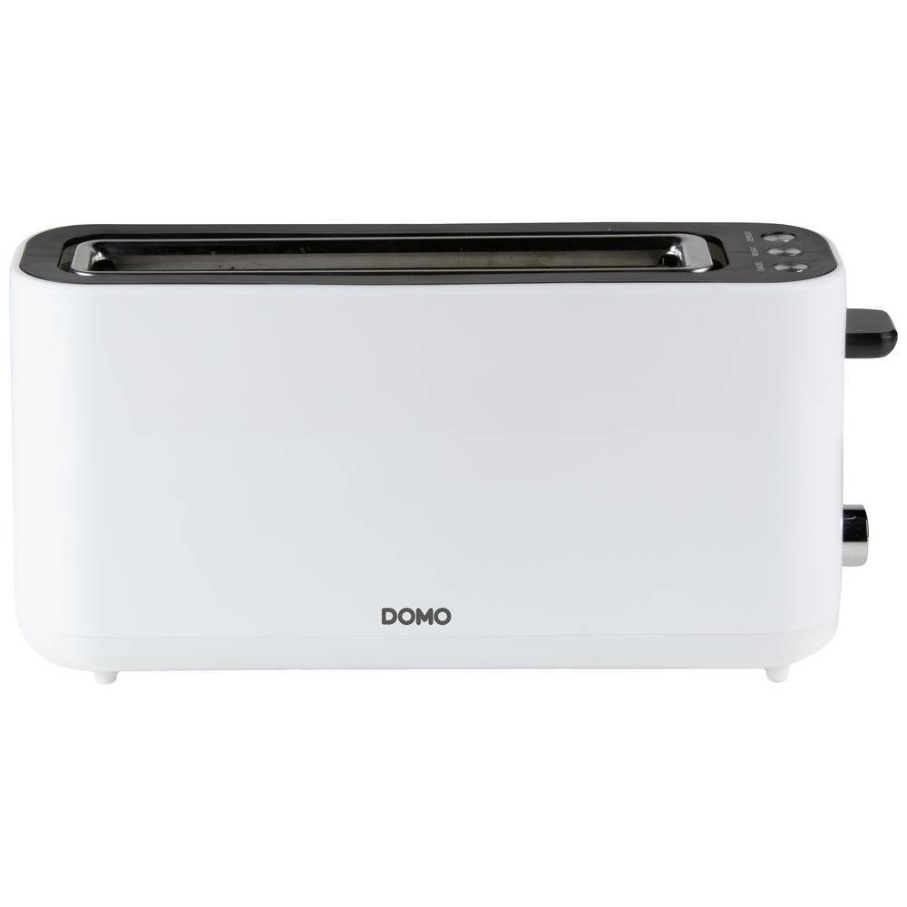 Domo stufenloser Toaster Langschlitz-Toaster, Cool-Touch-Gehäuse Temperaturregler,
