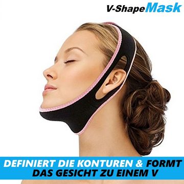 MAVURA Gesichtsmaske V-ShapeMask V-Linie Maske Gesichtsmaske Face-Lifting Anti Doppelkinn, Anti Falten Gesicht Straffung Gesichtslifting Schlankheitsmaske