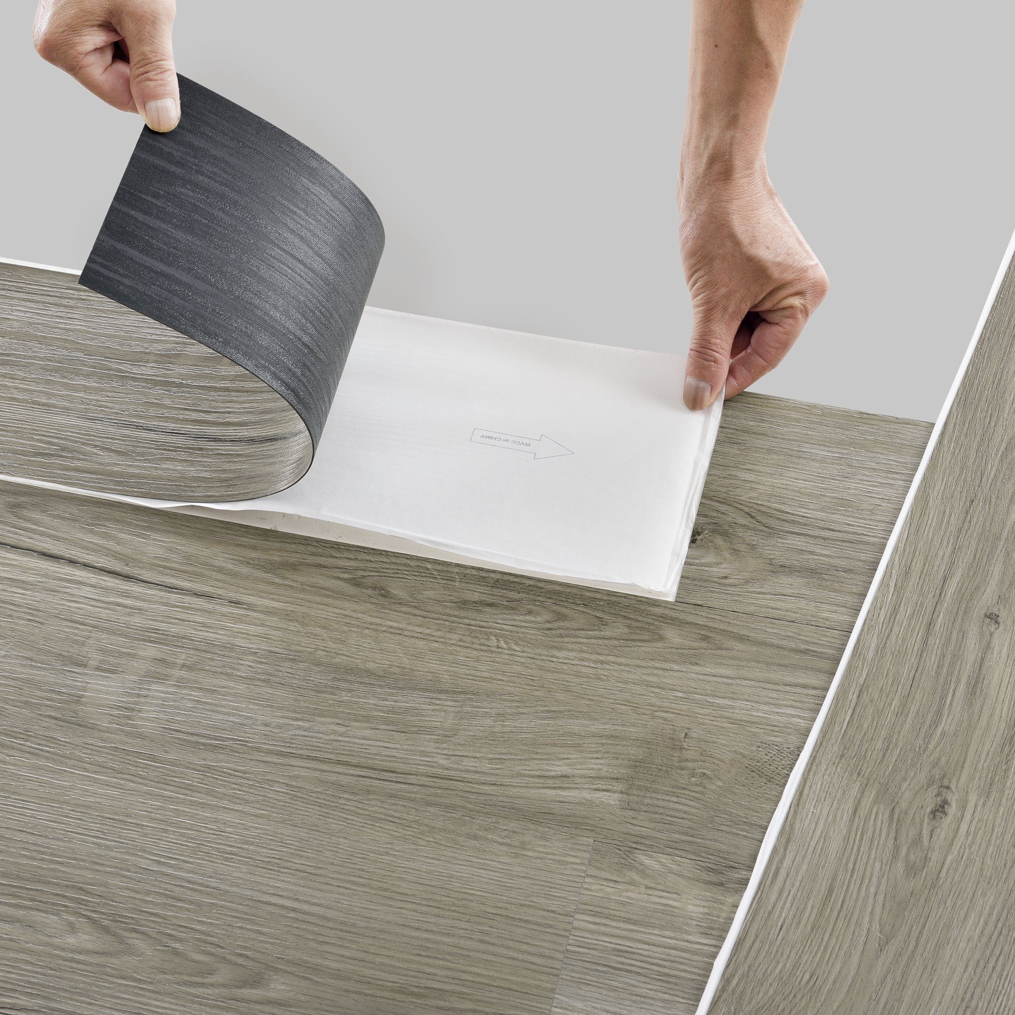 neu.holz Vinylboden, antibakteriell, »Vanola« Vinyl Laminat Selbstklebend 0,975 m² Natural Oak