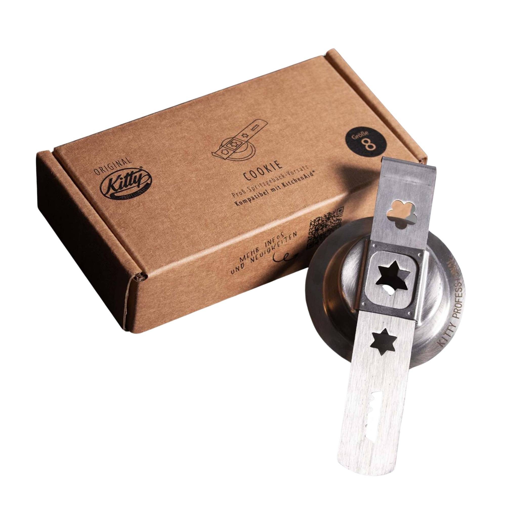 Kitty Professional Spritzgebäckvorsatz Spritzgebäckvorsatz "Cookie" Размер 8