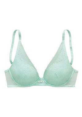 LASCANA Push-up-BH mit extra flachen Kanten im High-Apex Design, Dessous