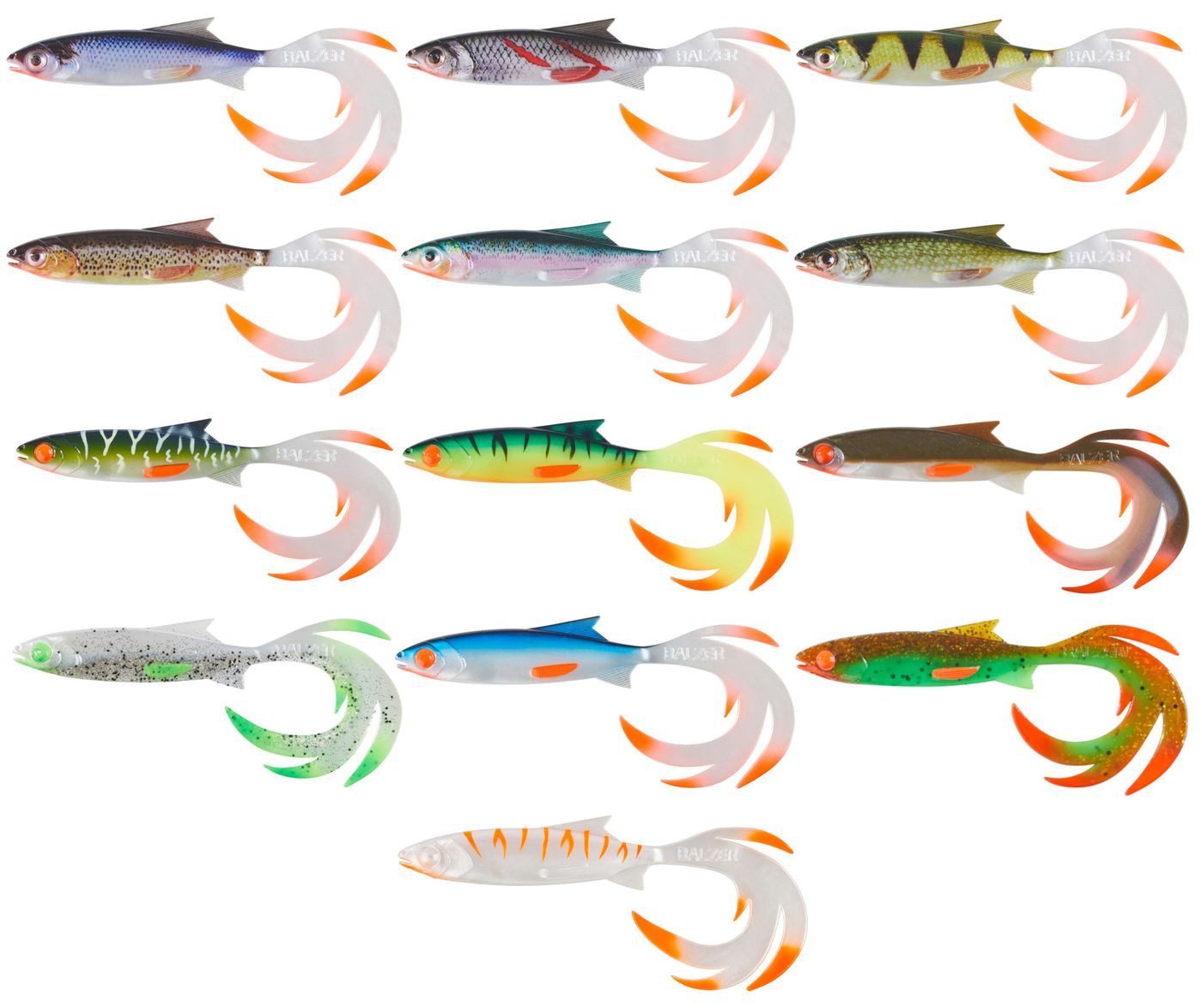 Balzer Kunstköder Balzer Shirasu Reptile Shad - Gummifisch