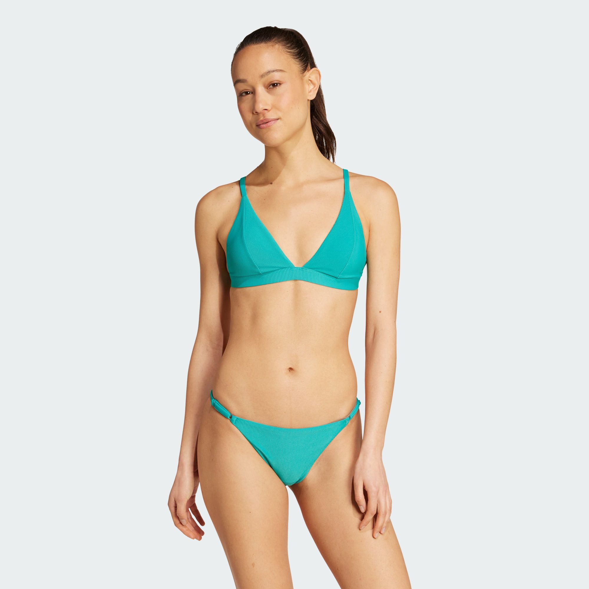 adidas Sportswear Crop-Bikini-Top ICONISEA RIBBED PADDED TRIANGLE BIKINI TOP