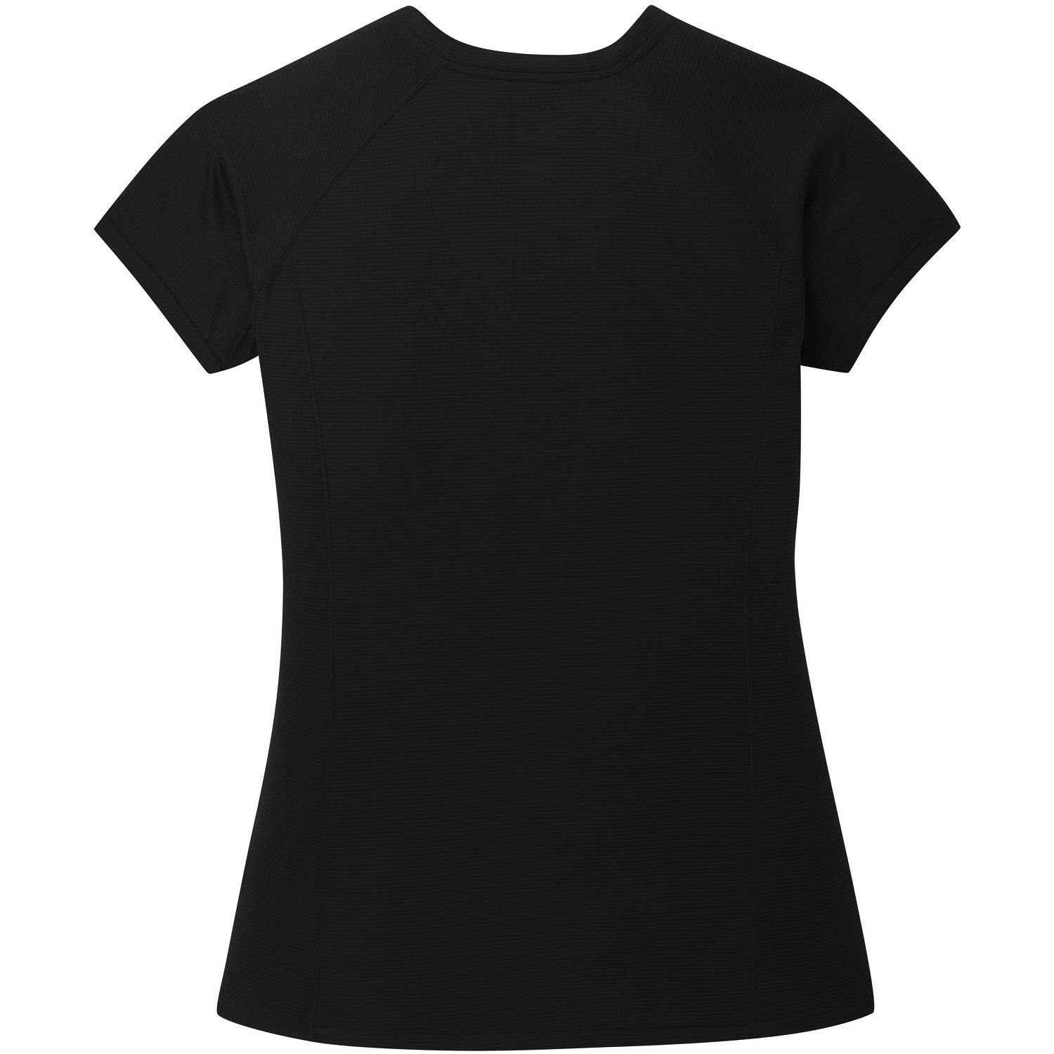 Outdoor Outdoor Tee (1-tlg) T-Shirt Damen Echo (EU) Kurzarmshirt S/S Research Research schwarz